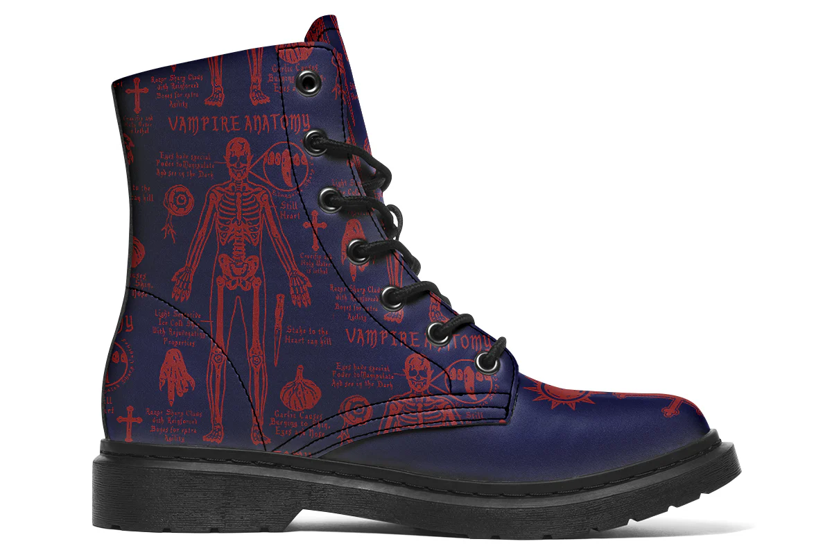 Scarlet Vampire Study Boots - Image 3