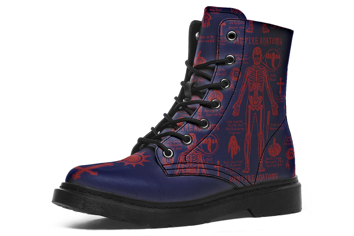 Scarlet Vampire Study Boots - Image 4