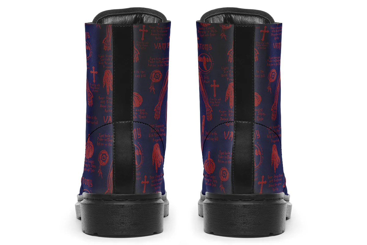 Scarlet Vampire Study Boots - Image 7