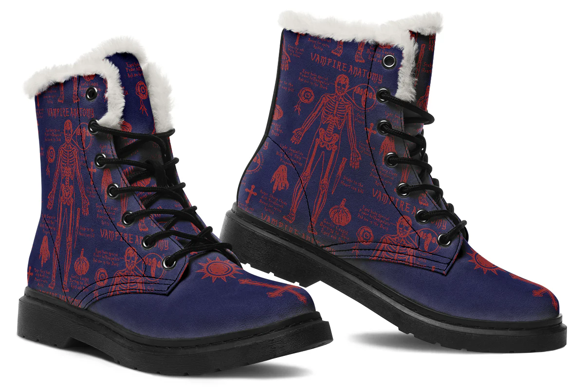 Scarlet Vampire Study Winter Boots - Image 5
