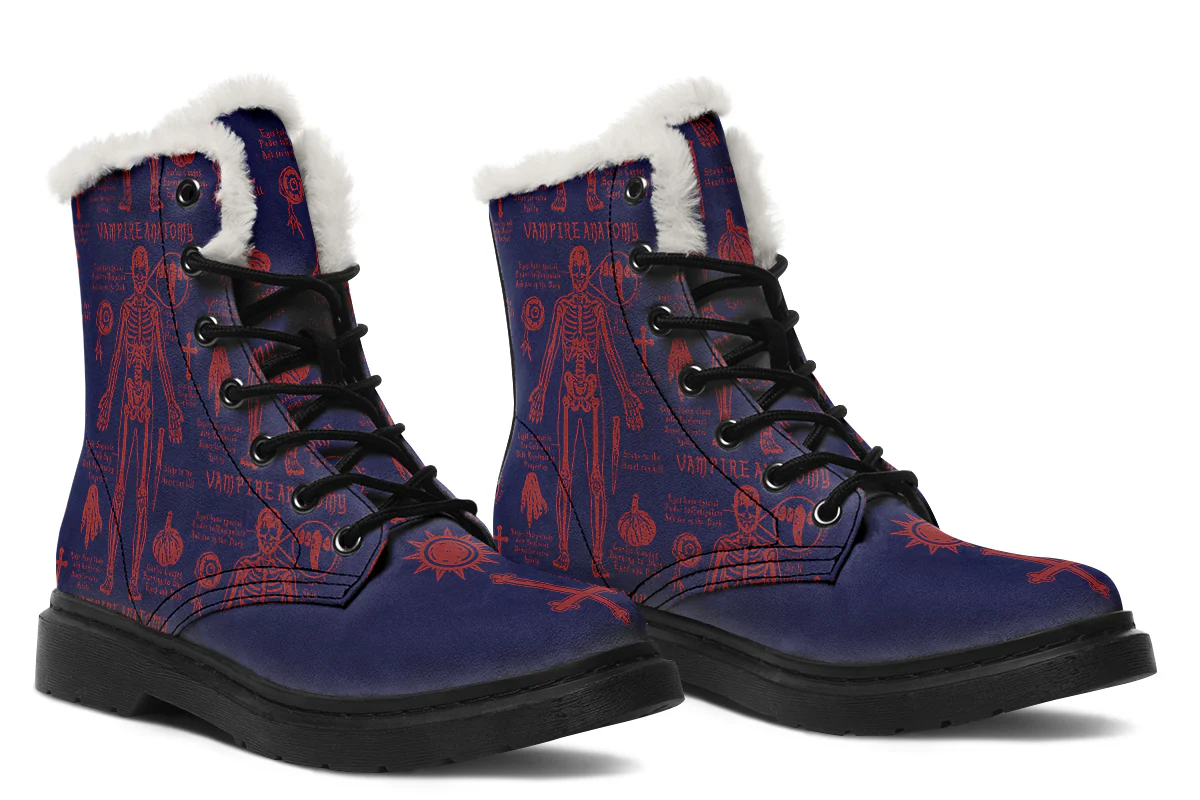 Scarlet Vampire Study Winter Boots - Image 6