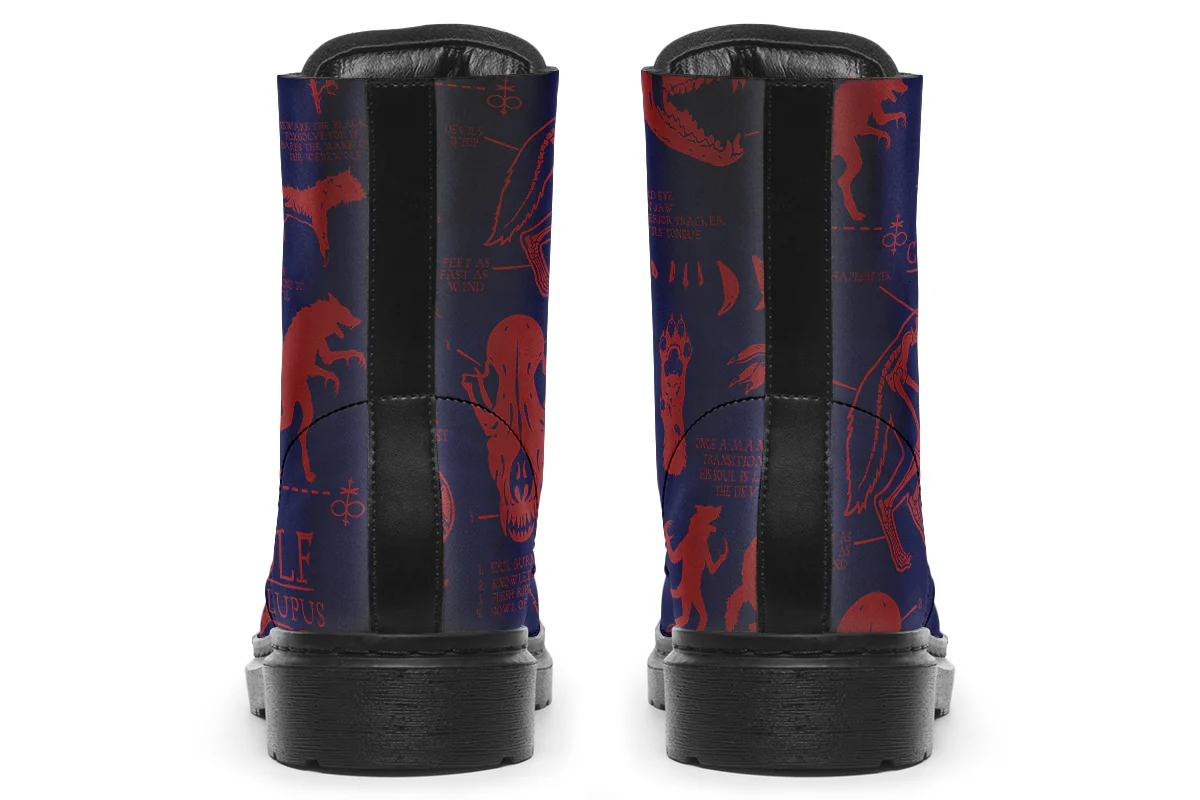 Scarlet Wolf Study Boots - Image 7