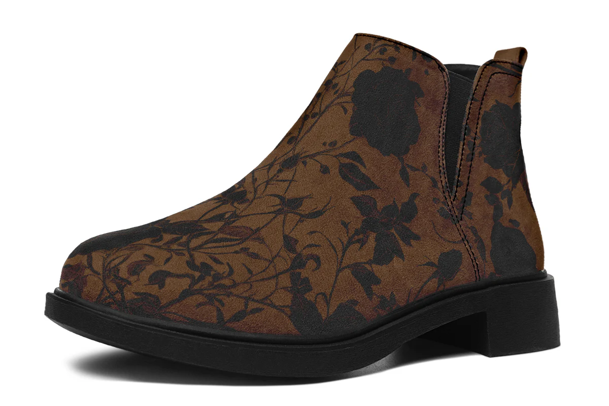 Sepia Rose Romance Chelsea Boots - Image 2