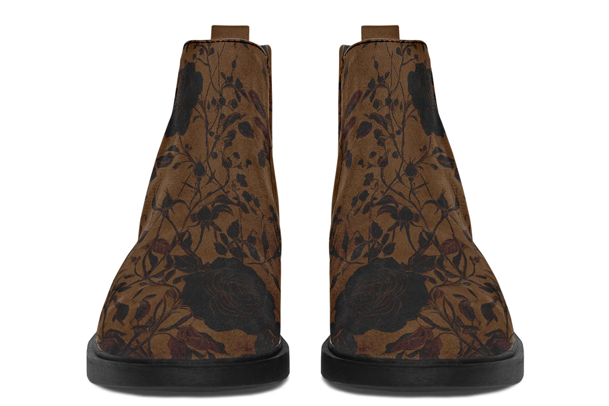 Sepia Rose Romance Chelsea Boots - Image 4