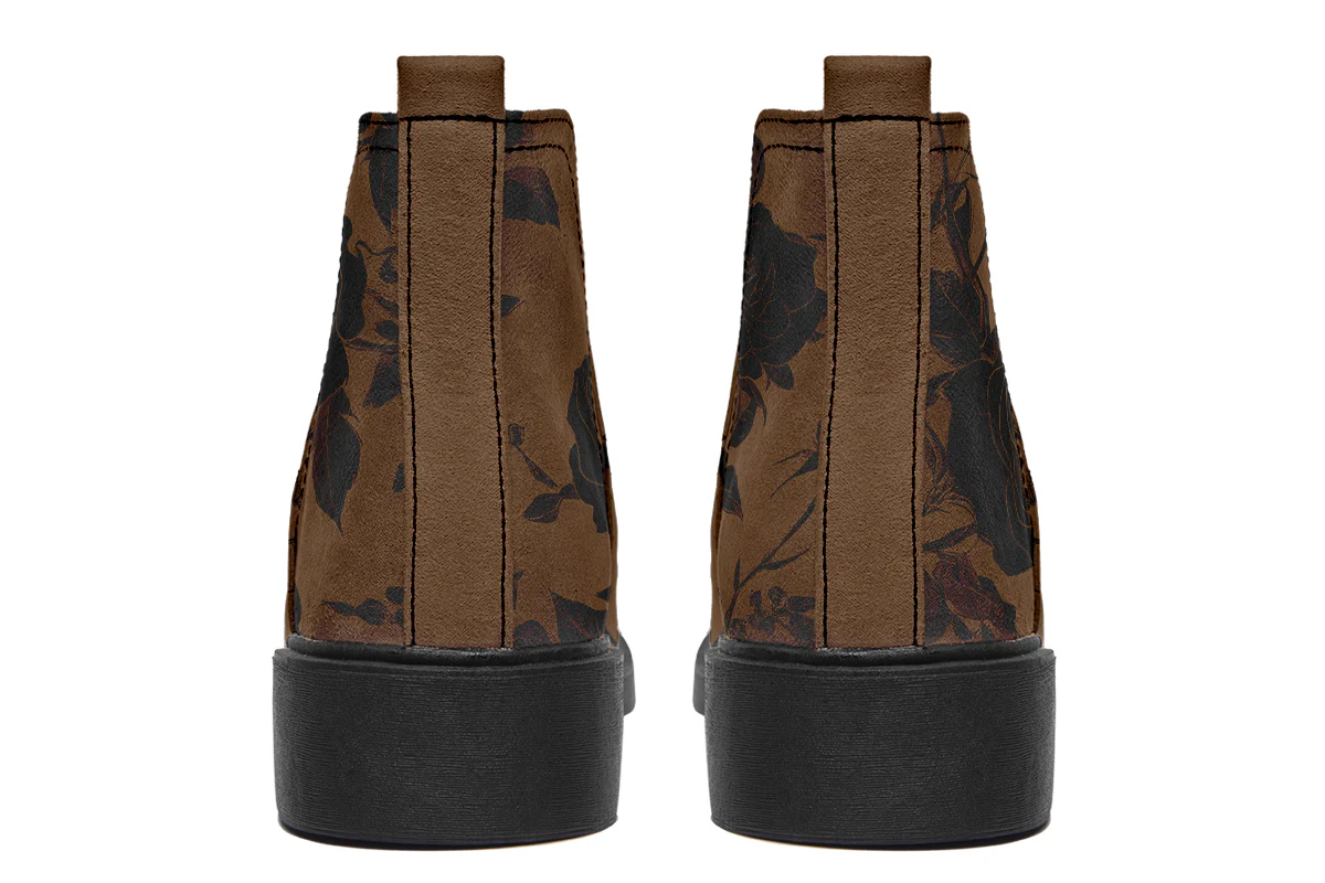 Sepia Rose Romance Chelsea Boots - Image 5