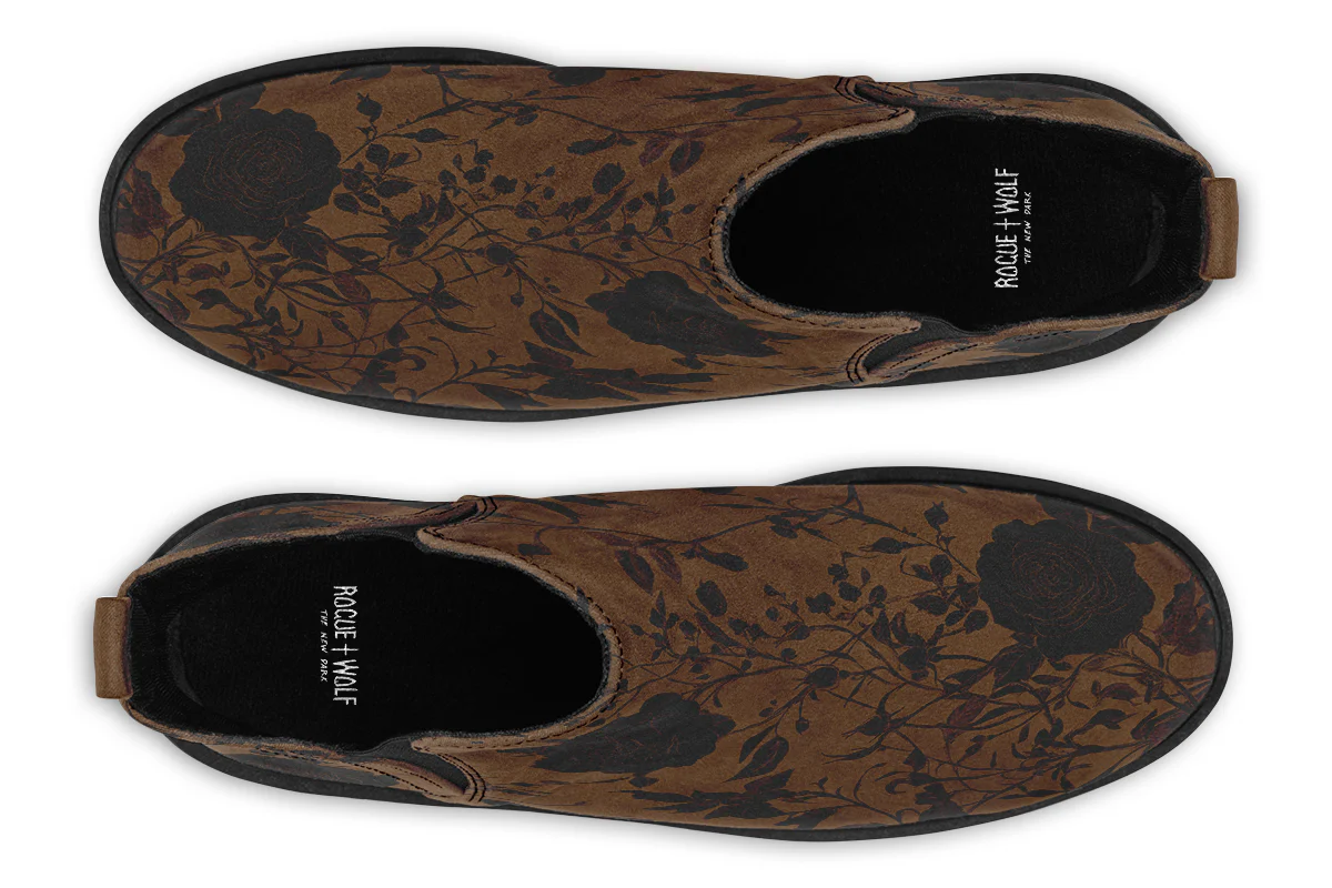 Sepia Rose Romance Chelsea Boots - Image 6