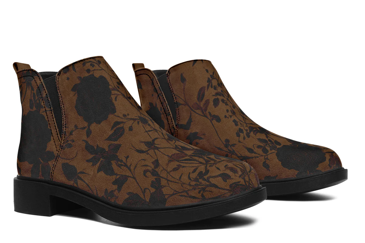 Sepia Rose Romance Chelsea Boots - Image 8