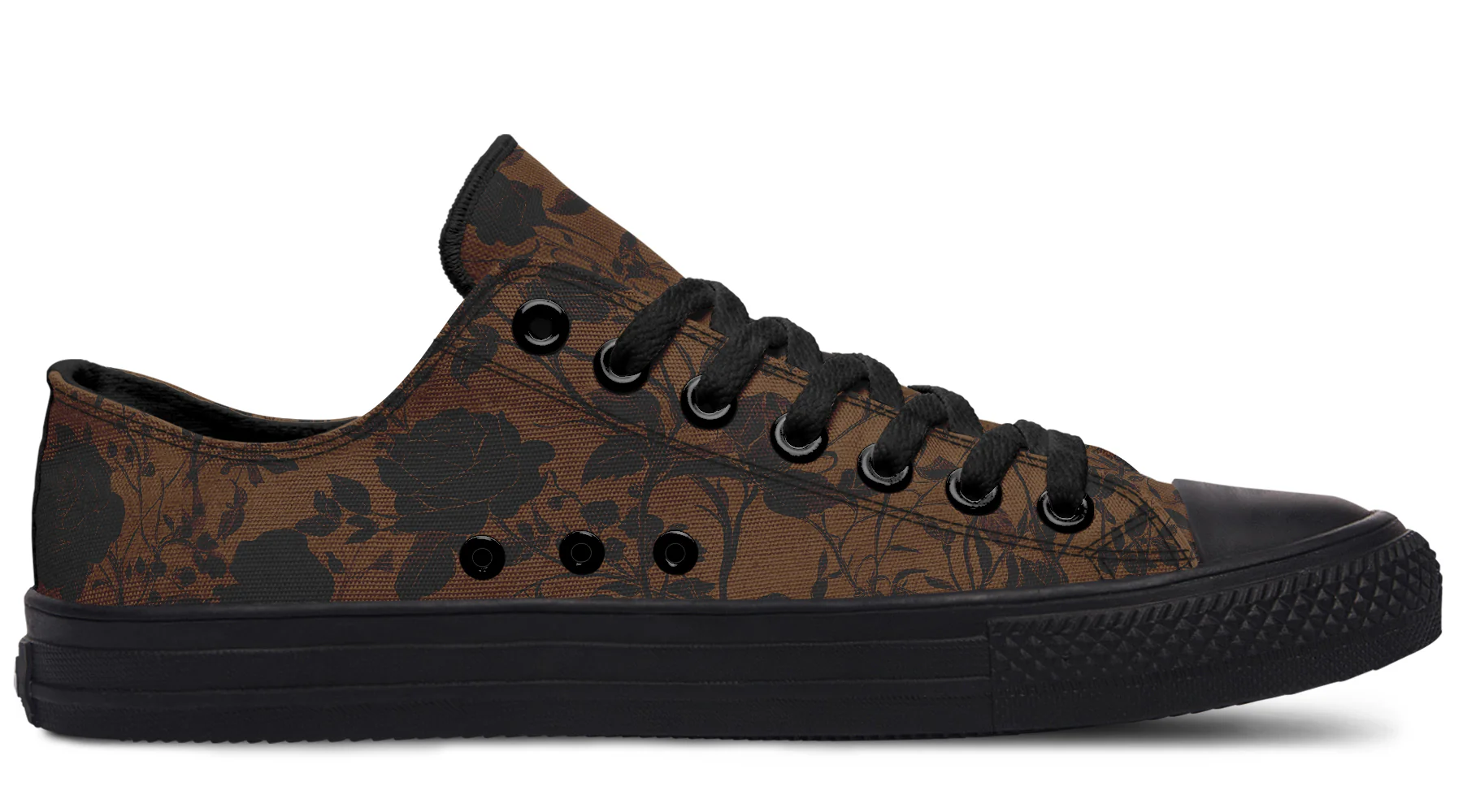 Sepia Rose Romance Low Tops - Image 3