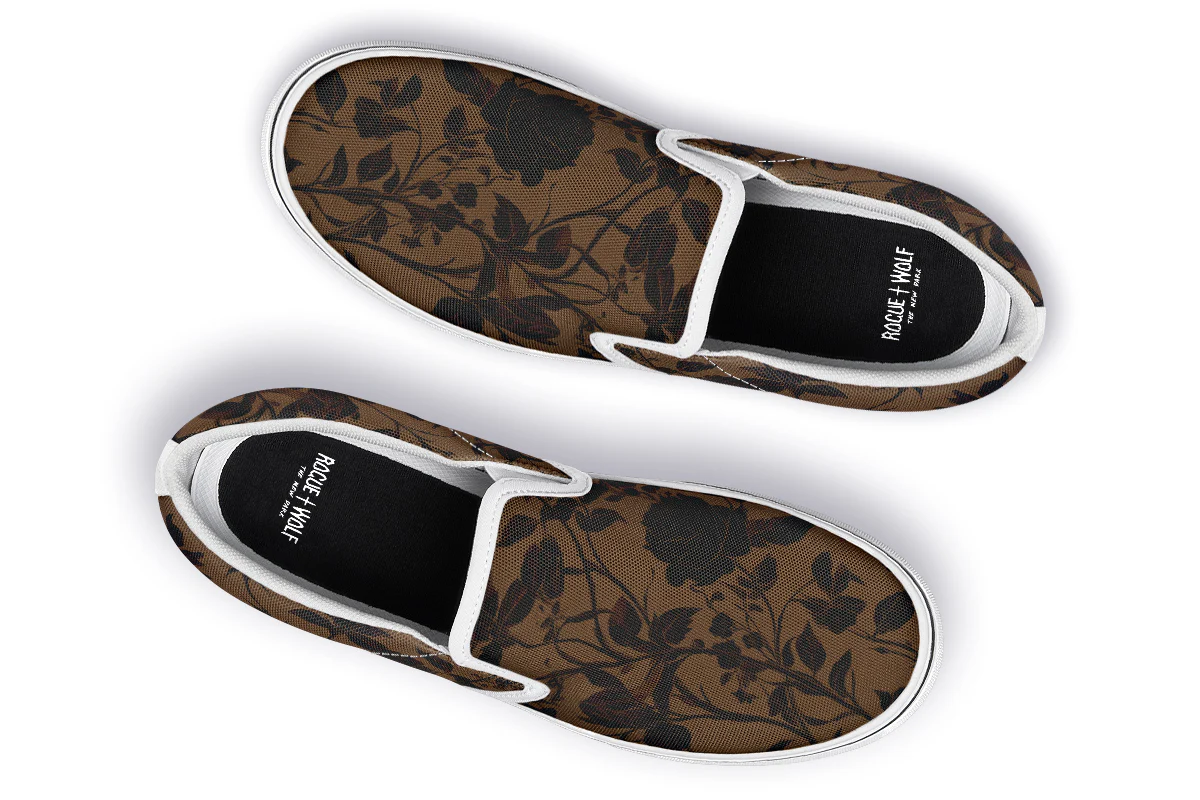 Sepia Rose Romance Slipons - Image 15