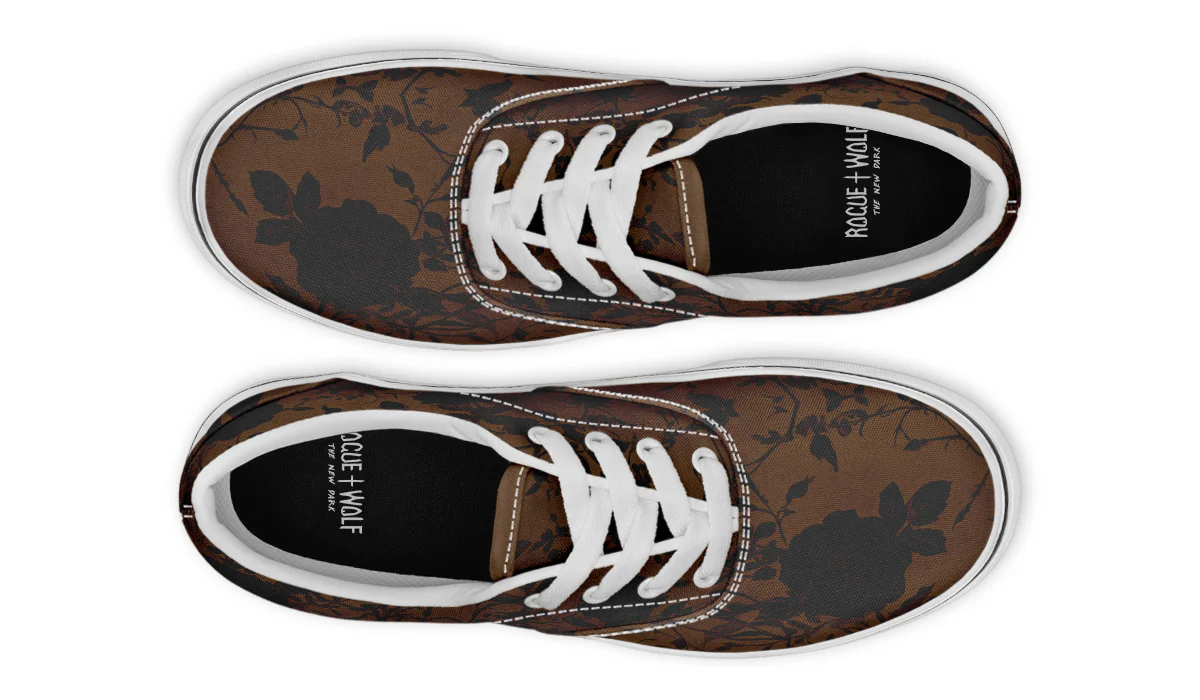 Sepia Rose Romance Street Sneakers - Image 11