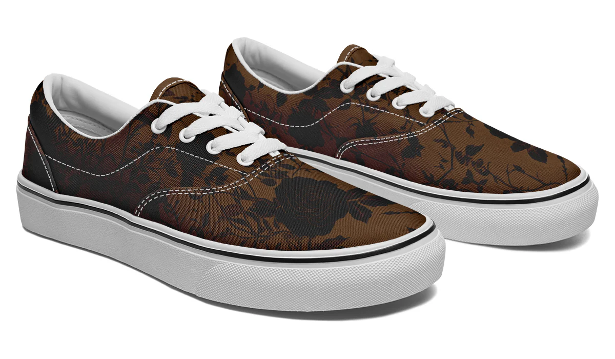 Sepia Rose Romance Street Sneakers - Image 12