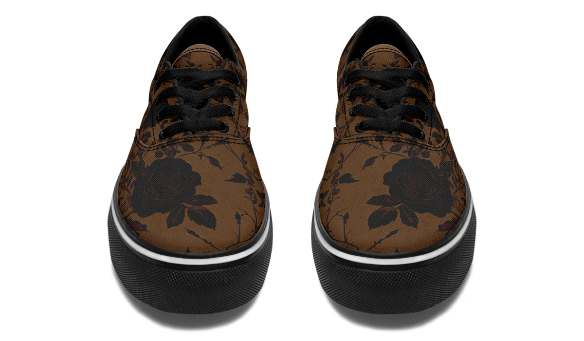 Sepia Rose Romance Street Sneakers - Image 6
