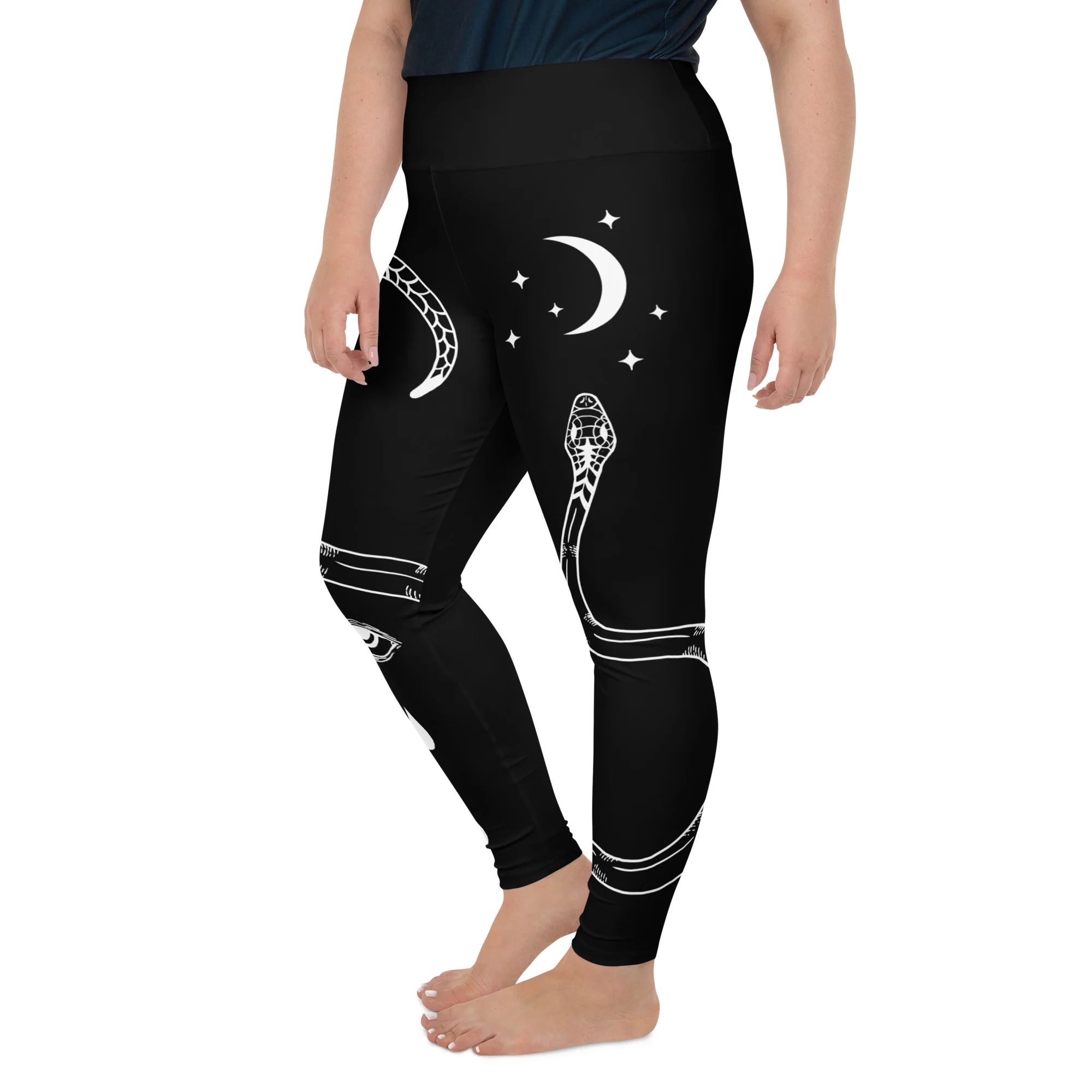 Serpent Summoner Plus Size Leggings - Image 3