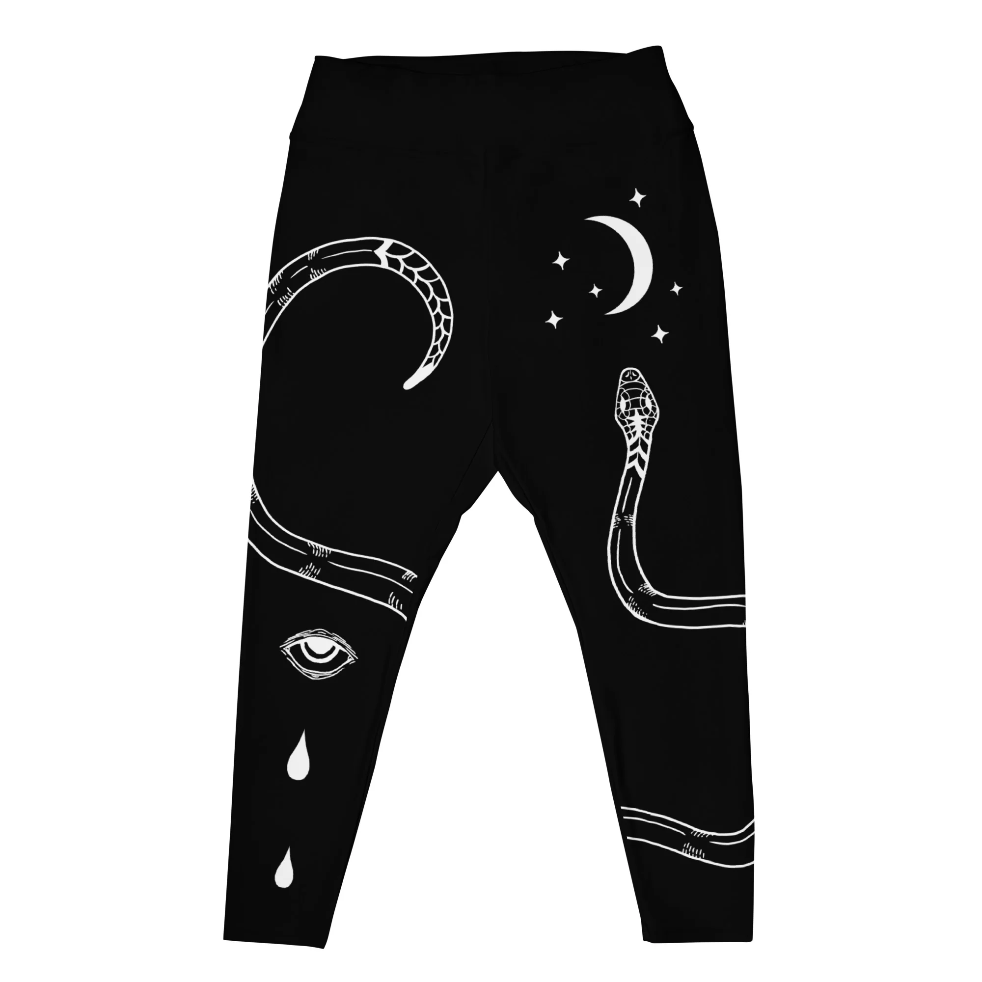 Serpent Summoner Plus Size Leggings - Image 4