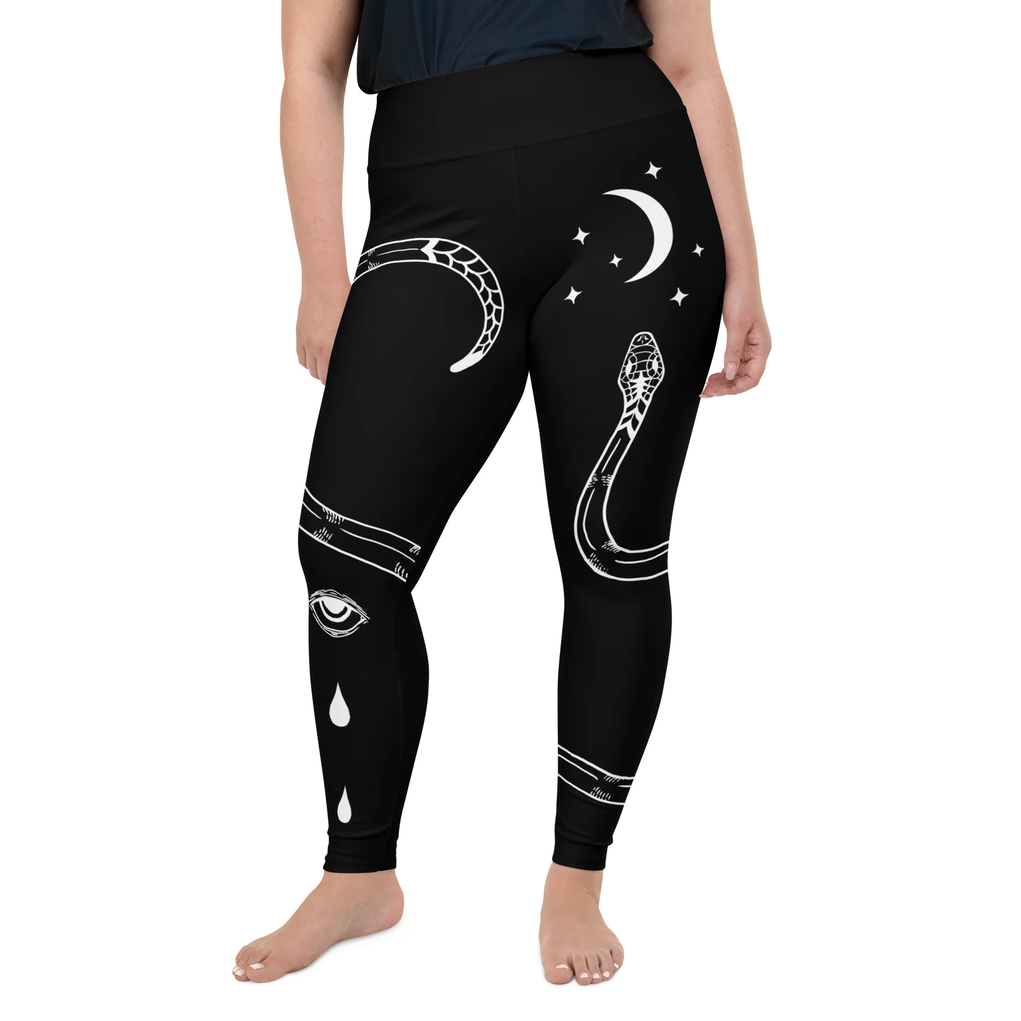 Serpent Summoner Plus Size Leggings - Image 5