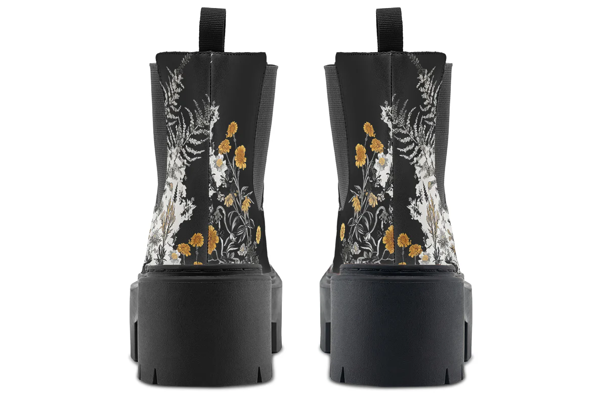 Shadow Ferns Platform Chelsea Boots - Image 6