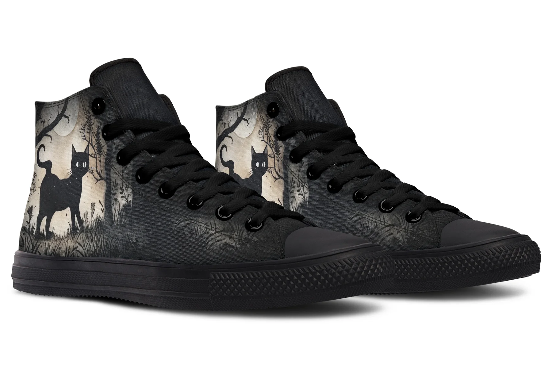 Shadows And Whiskers High Tops - Image 4