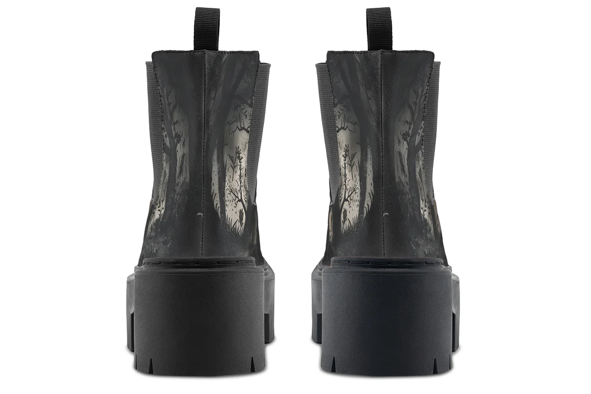 Shadows And Whiskers Platform Chelsea Boots - Image 6