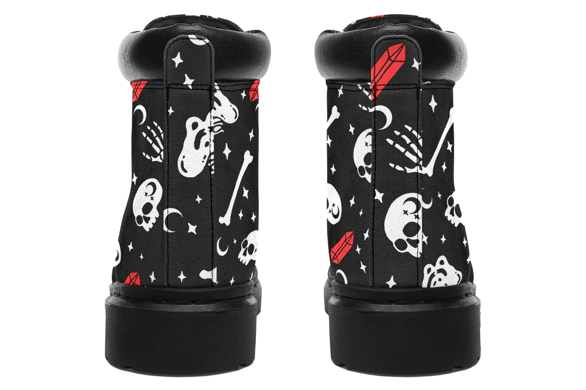 Skulls & Crystals Classic Boots - Image 5