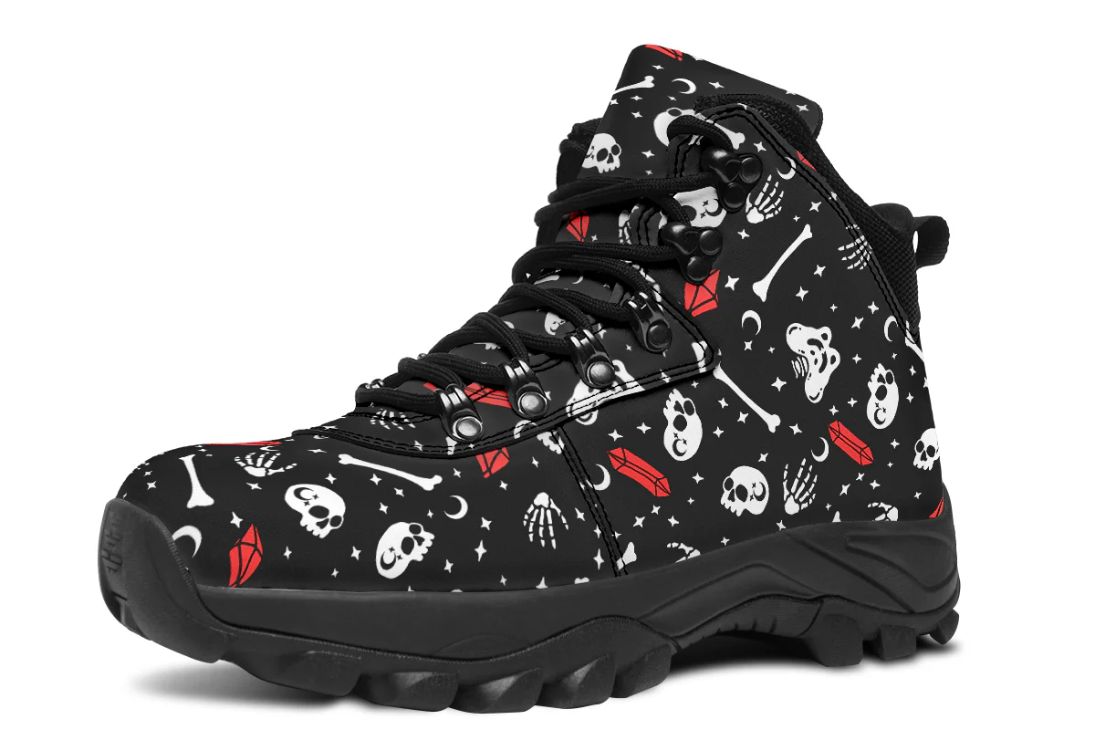 Skulls & Crystals Outdoor Boots - Image 2