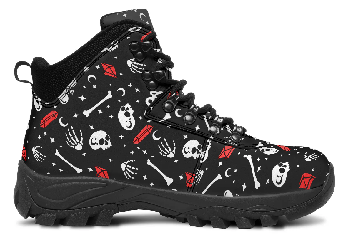 Skulls & Crystals Outdoor Boots - Image 3