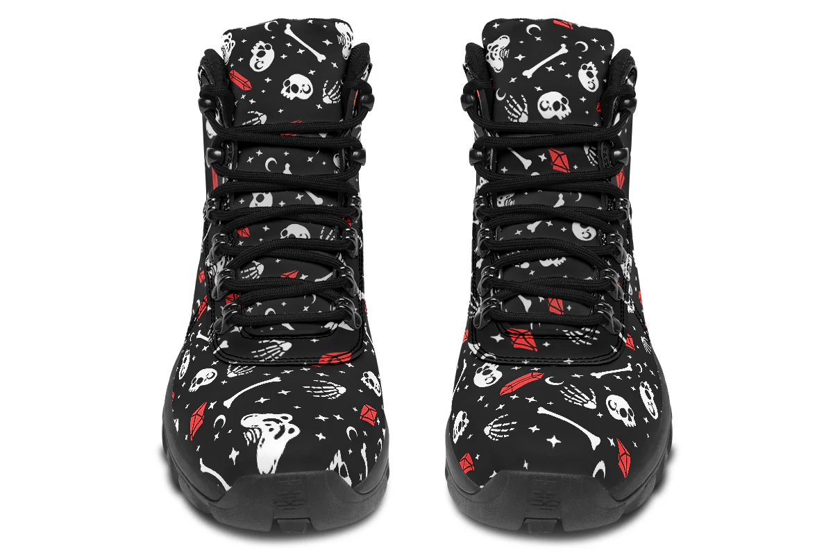 Skulls & Crystals Outdoor Boots - Image 4