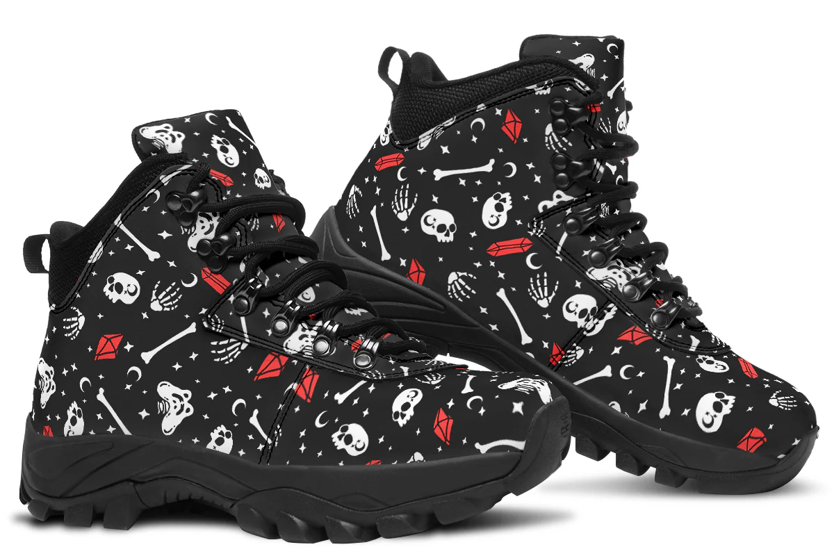 Skulls & Crystals Outdoor Boots - Image 7