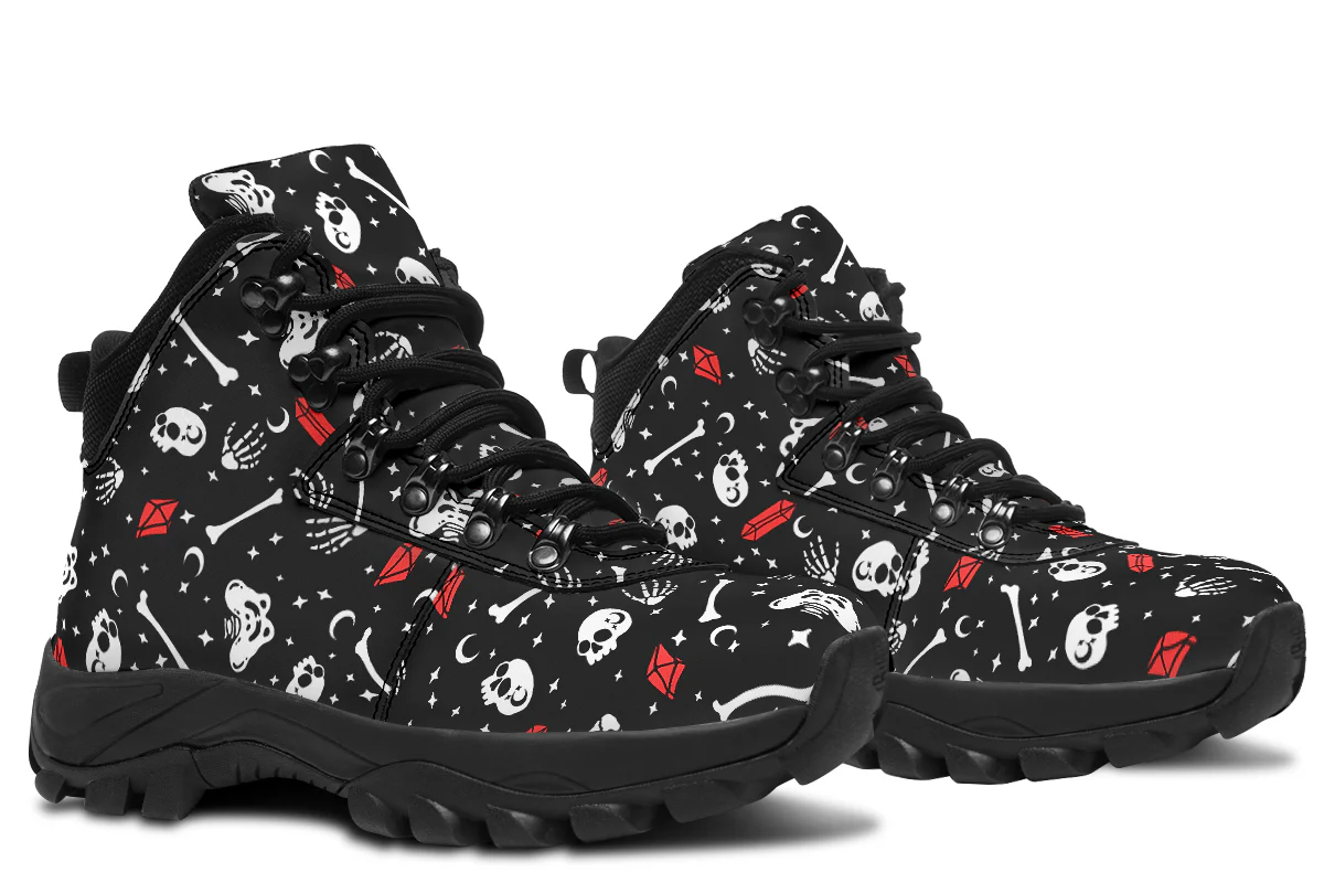 Skulls & Crystals Outdoor Boots - Image 8