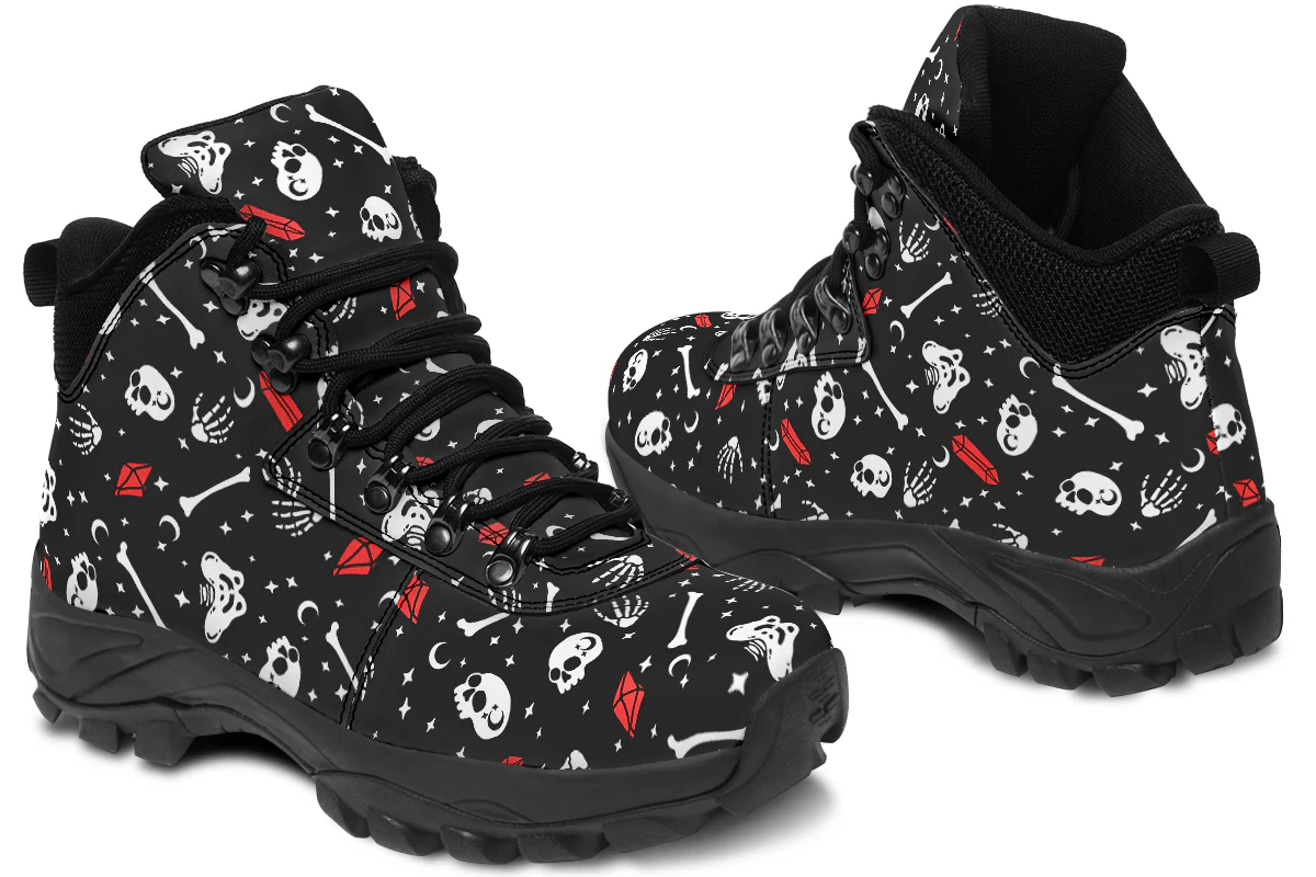 Skulls & Crystals Outdoor Boots - Image 9