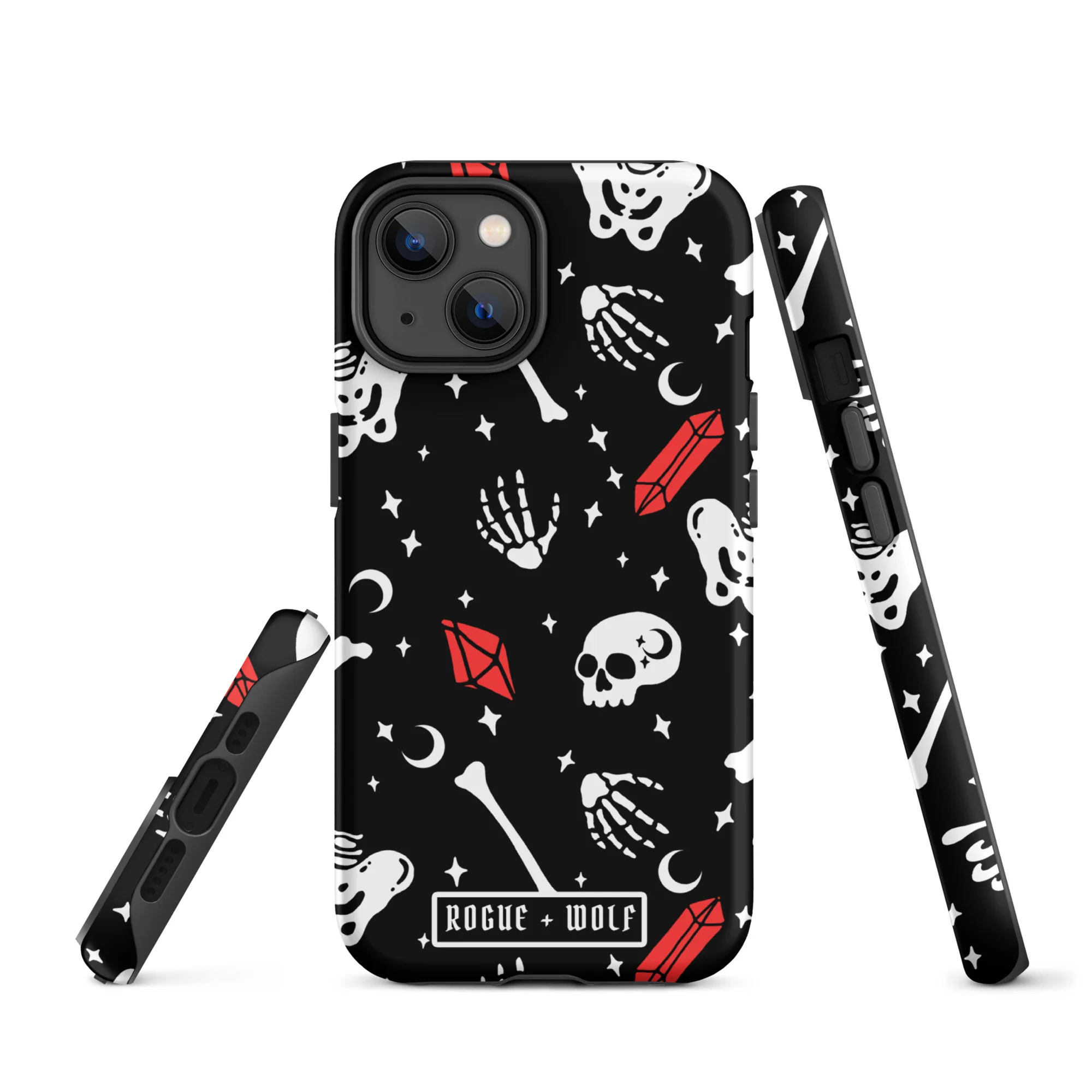 Skulls & Crystals Tough Phone Case for iPhone - Image 15