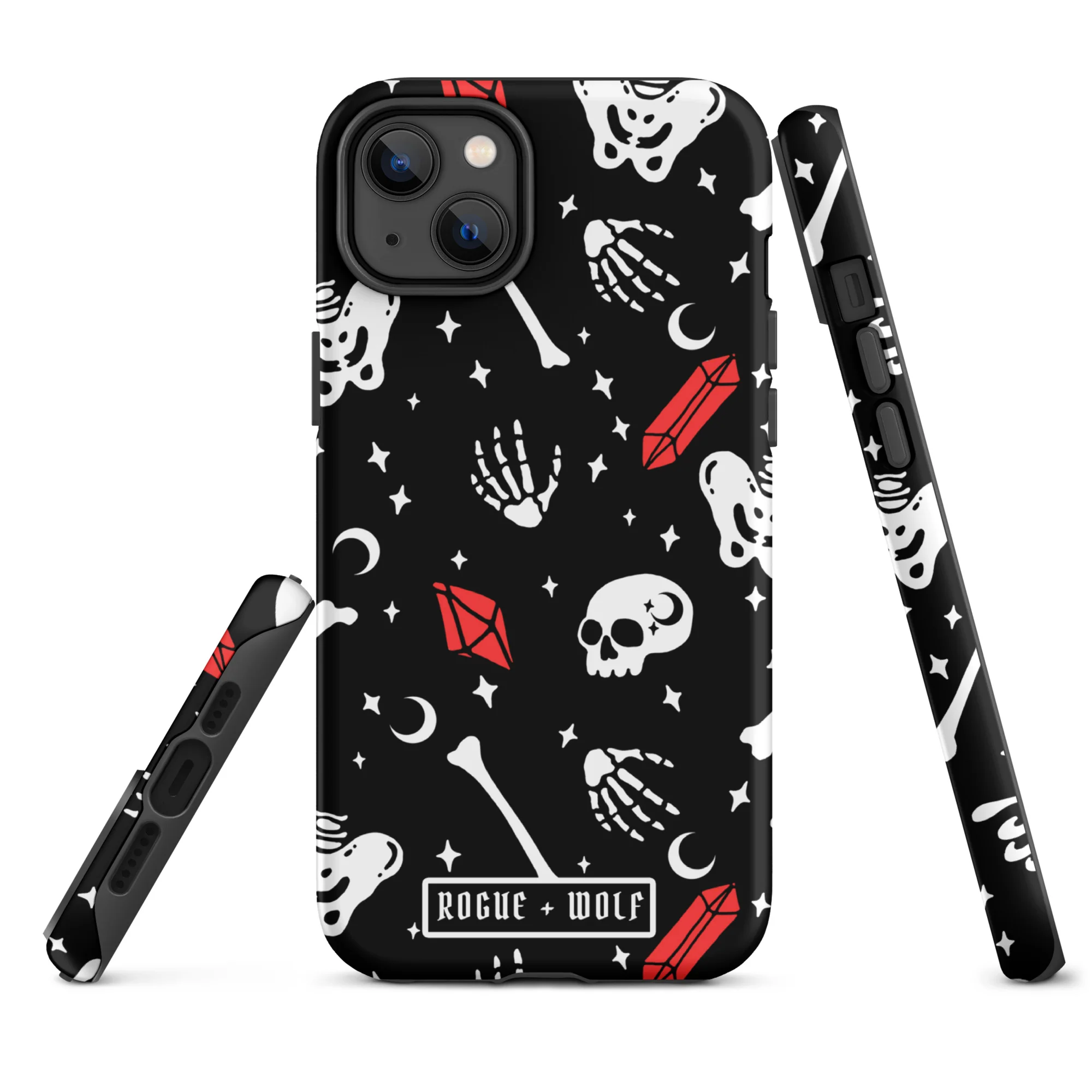 Skulls & Crystals Tough Phone Case for iPhone - Image 16