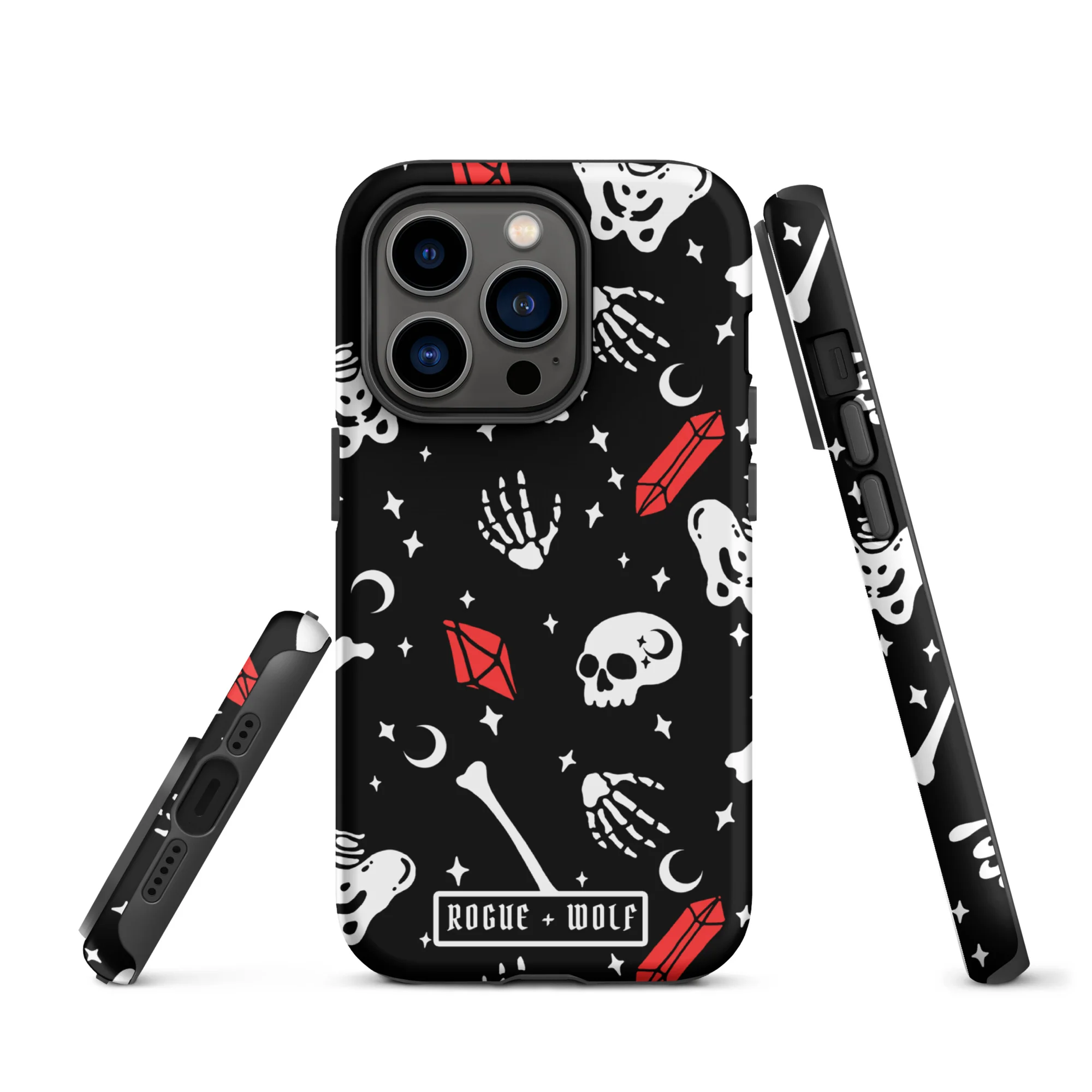 Skulls & Crystals Tough Phone Case for iPhone - Image 17