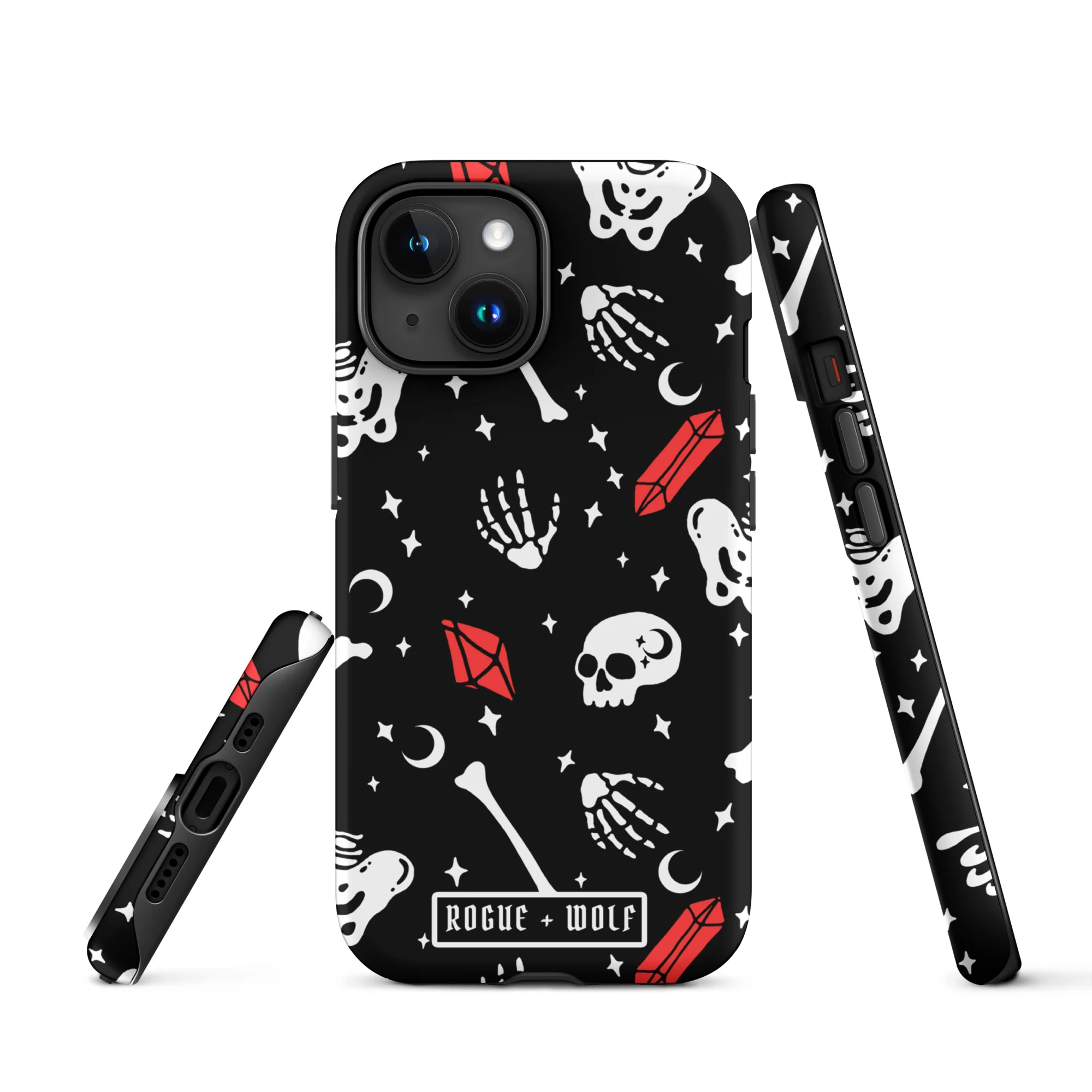 Skulls & Crystals Tough Phone Case for iPhone - Image 19