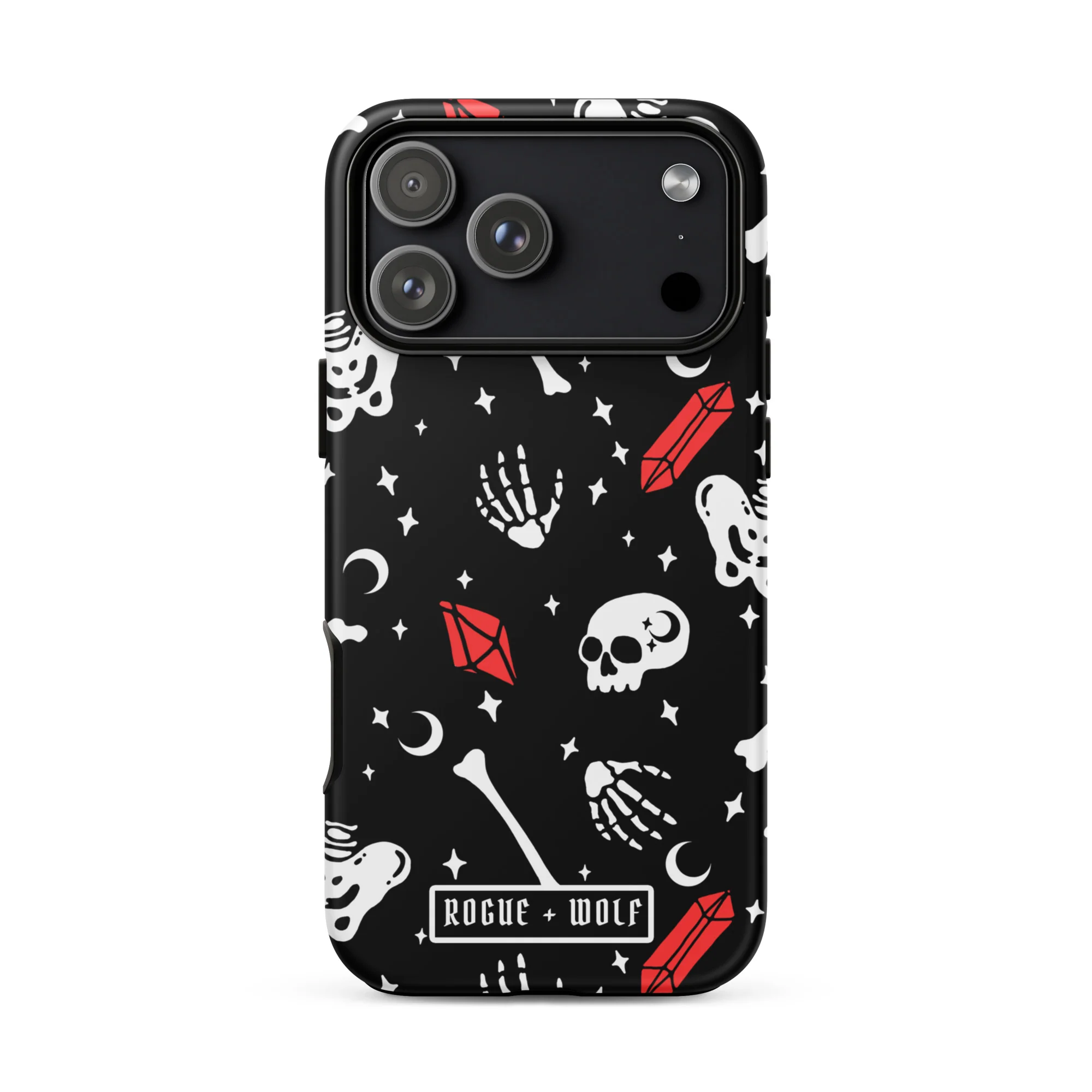 Skulls & Crystals Tough Phone Case for iPhone - Image 29