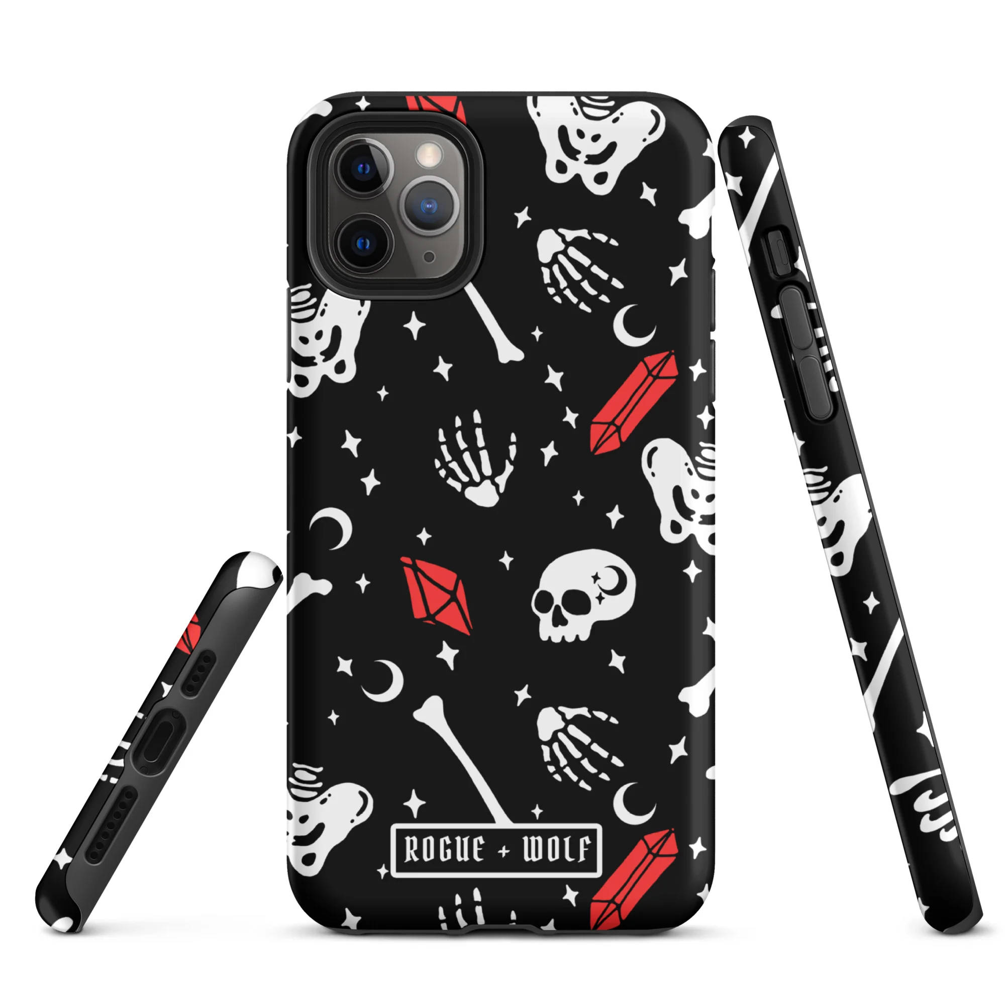 Skulls & Crystals Tough Phone Case for iPhone - Image 6