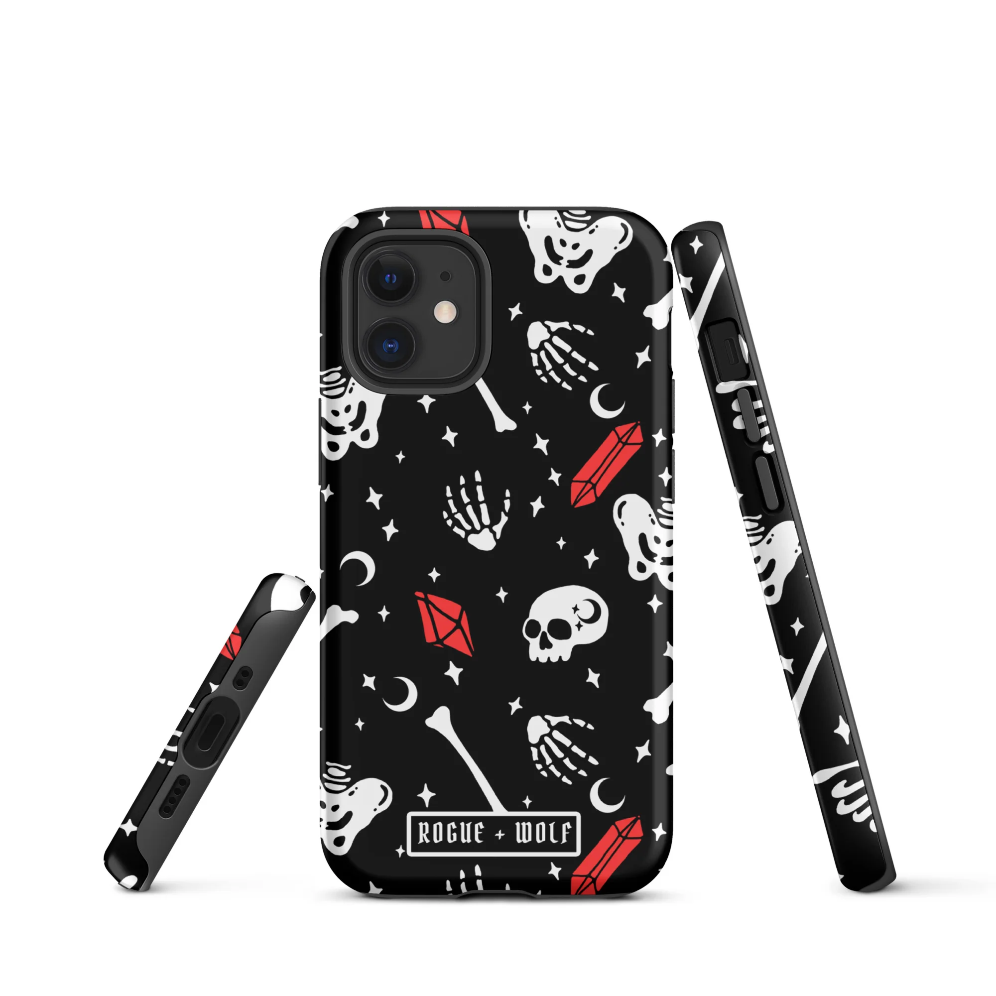 Skulls & Crystals Tough Phone Case for iPhone - Image 7