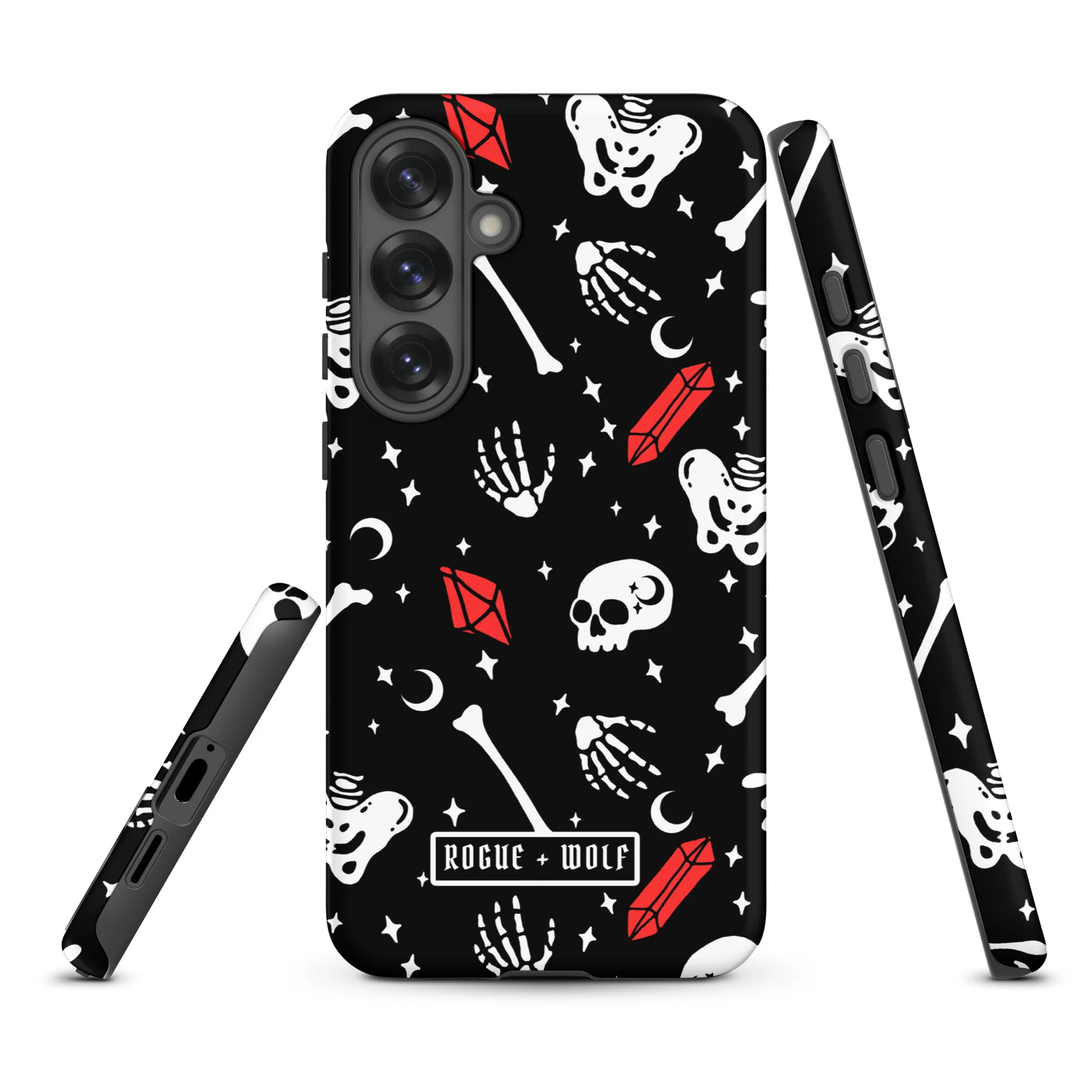 Skulls & Crystals Tough Phone Case for Samsung - Image 25