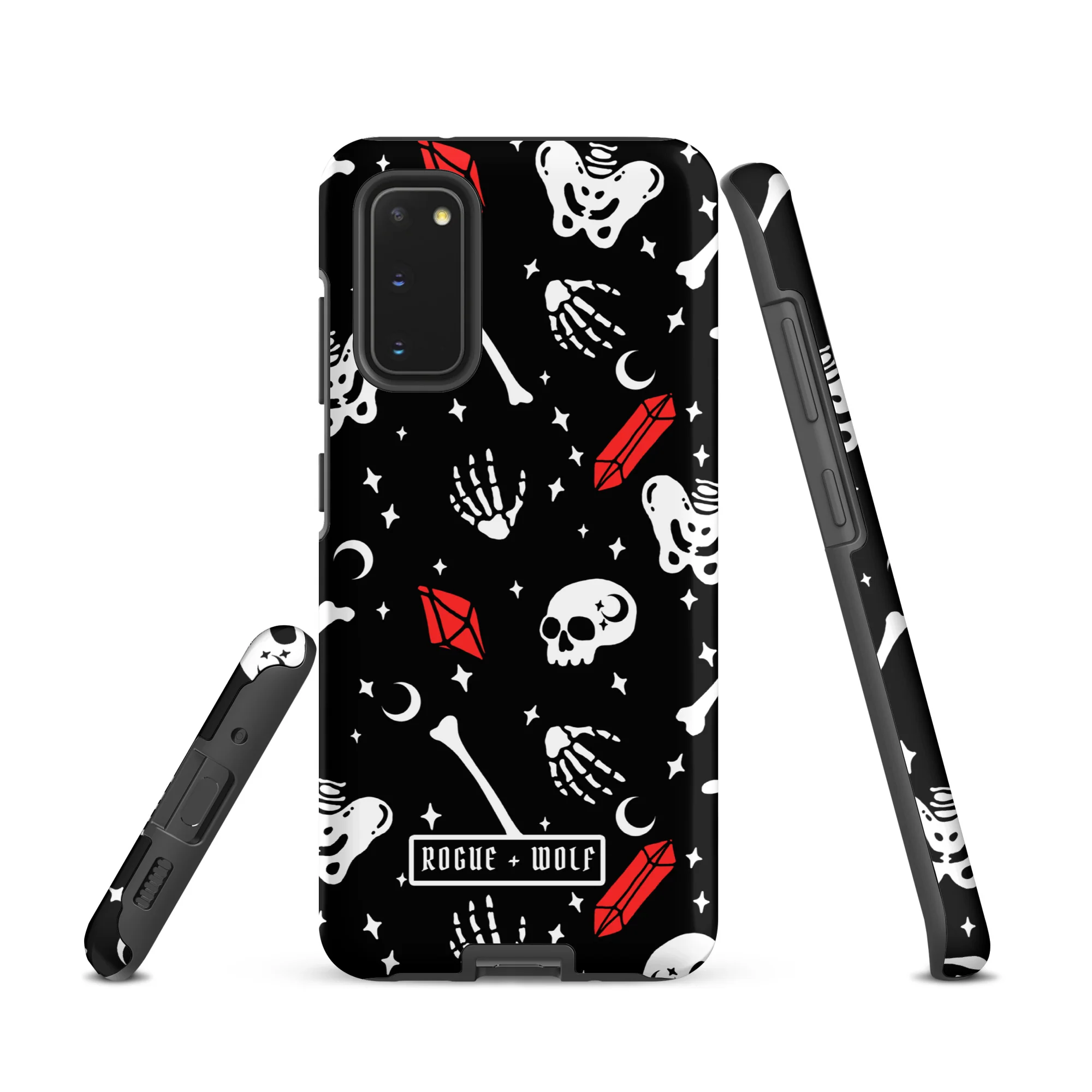 Skulls & Crystals Tough Phone Case for Samsung - Image 7