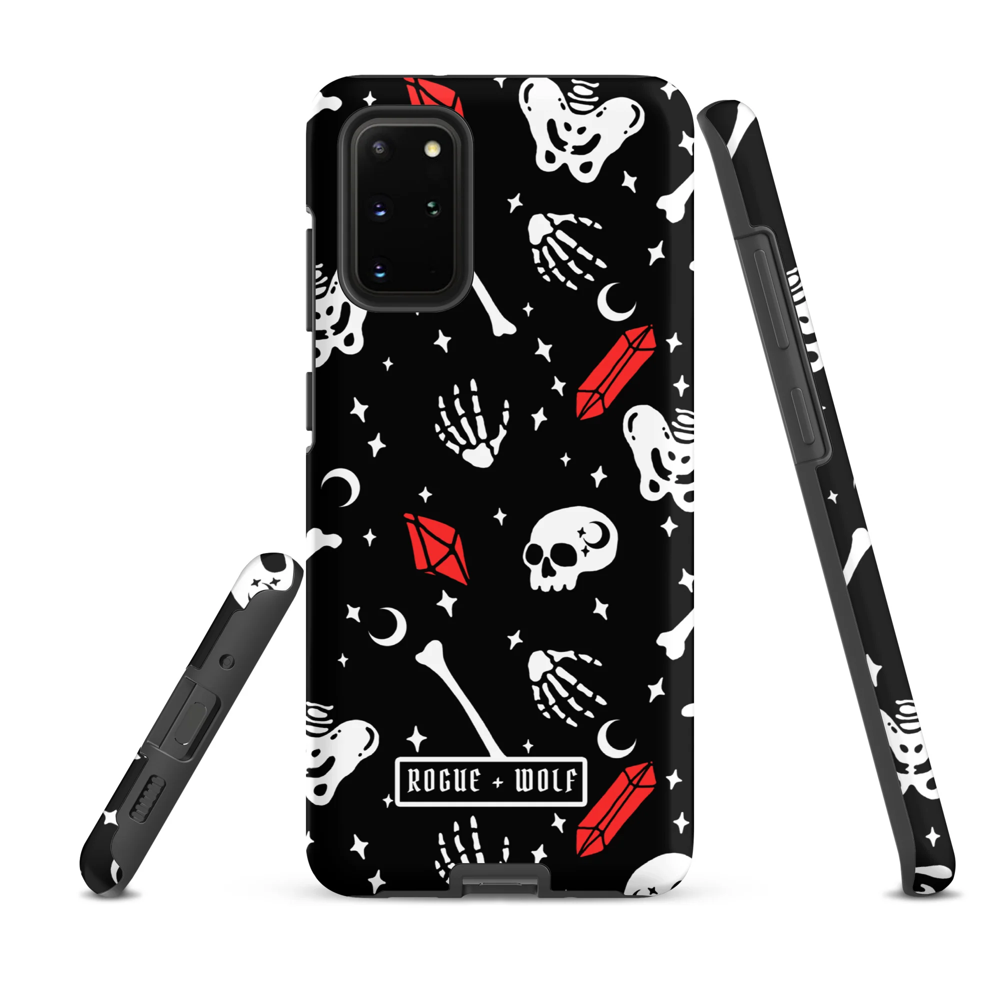 Skulls & Crystals Tough Phone Case for Samsung - Image 9