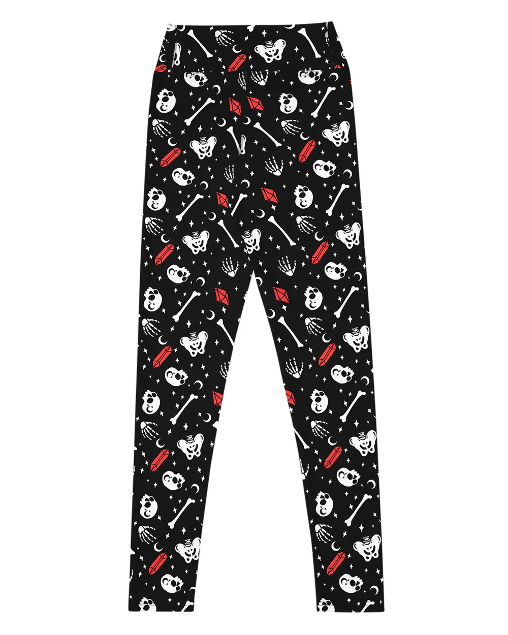 Skulls & Crystals Yoga Leggings - Image 5