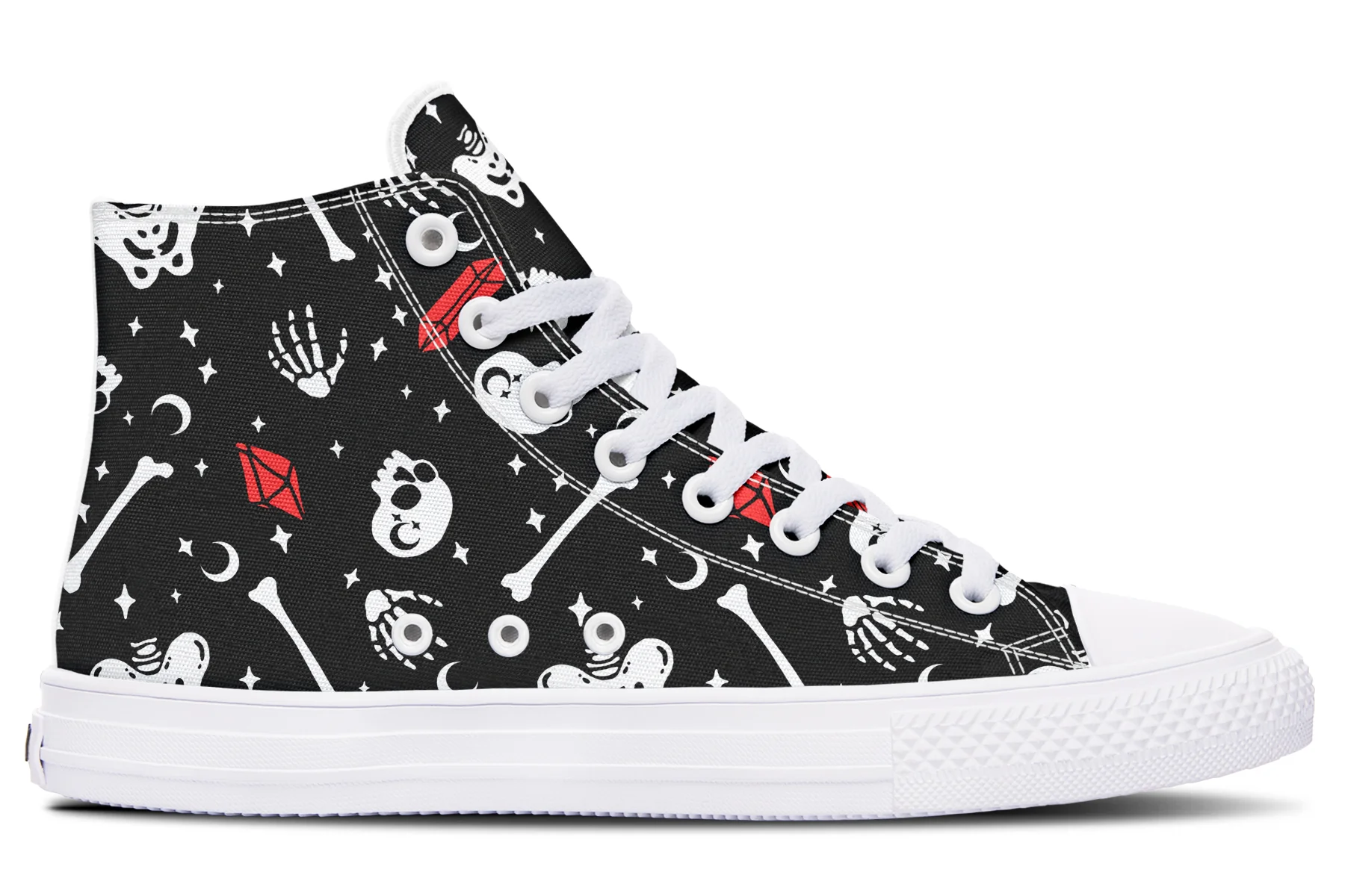 Skulls & Crystals High Tops - Image 12