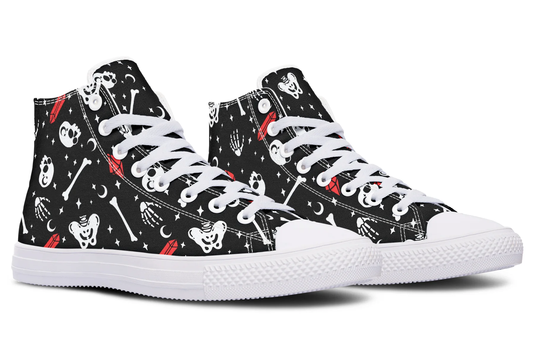 Skulls & Crystals High Tops - Image 13