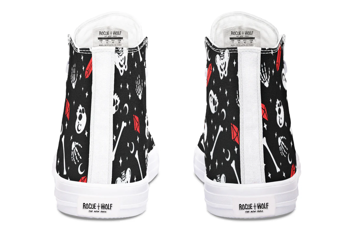 Skulls & Crystals High Tops - Image 17