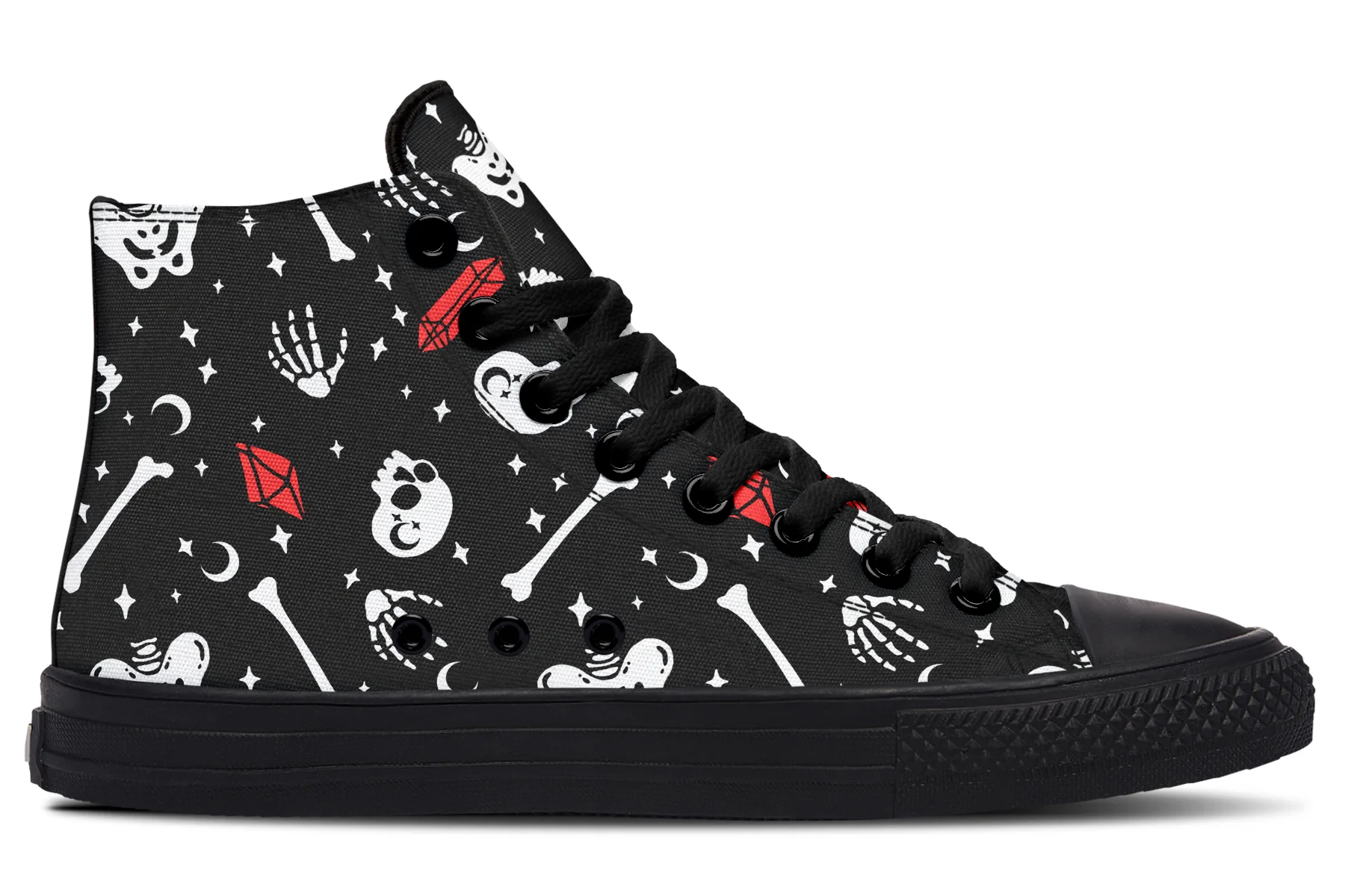 Skulls & Crystals High Tops - Image 3