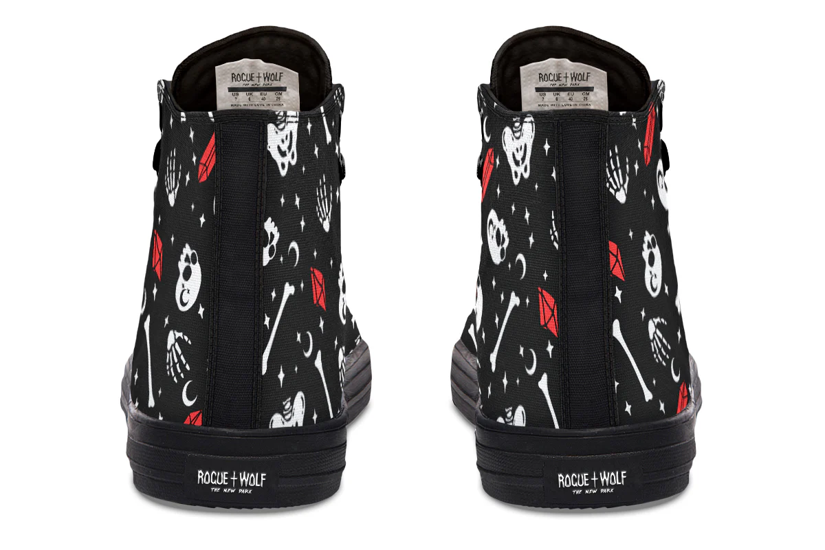 Skulls & Crystals High Tops - Image 8