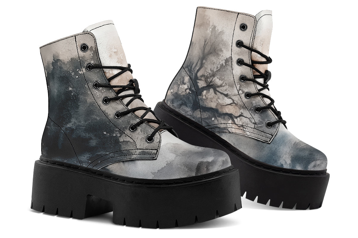 Smoke Platform Boots - Image 5
