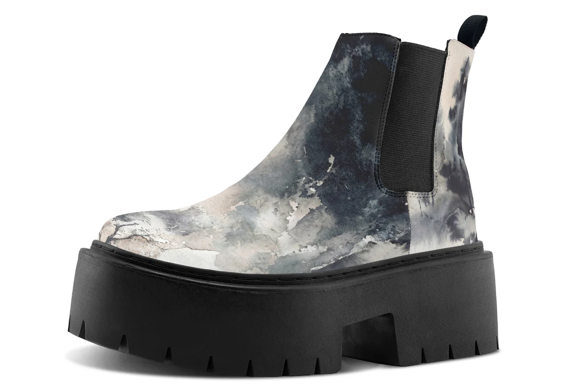 Smoke Platform Chelsea Boots - Image 3
