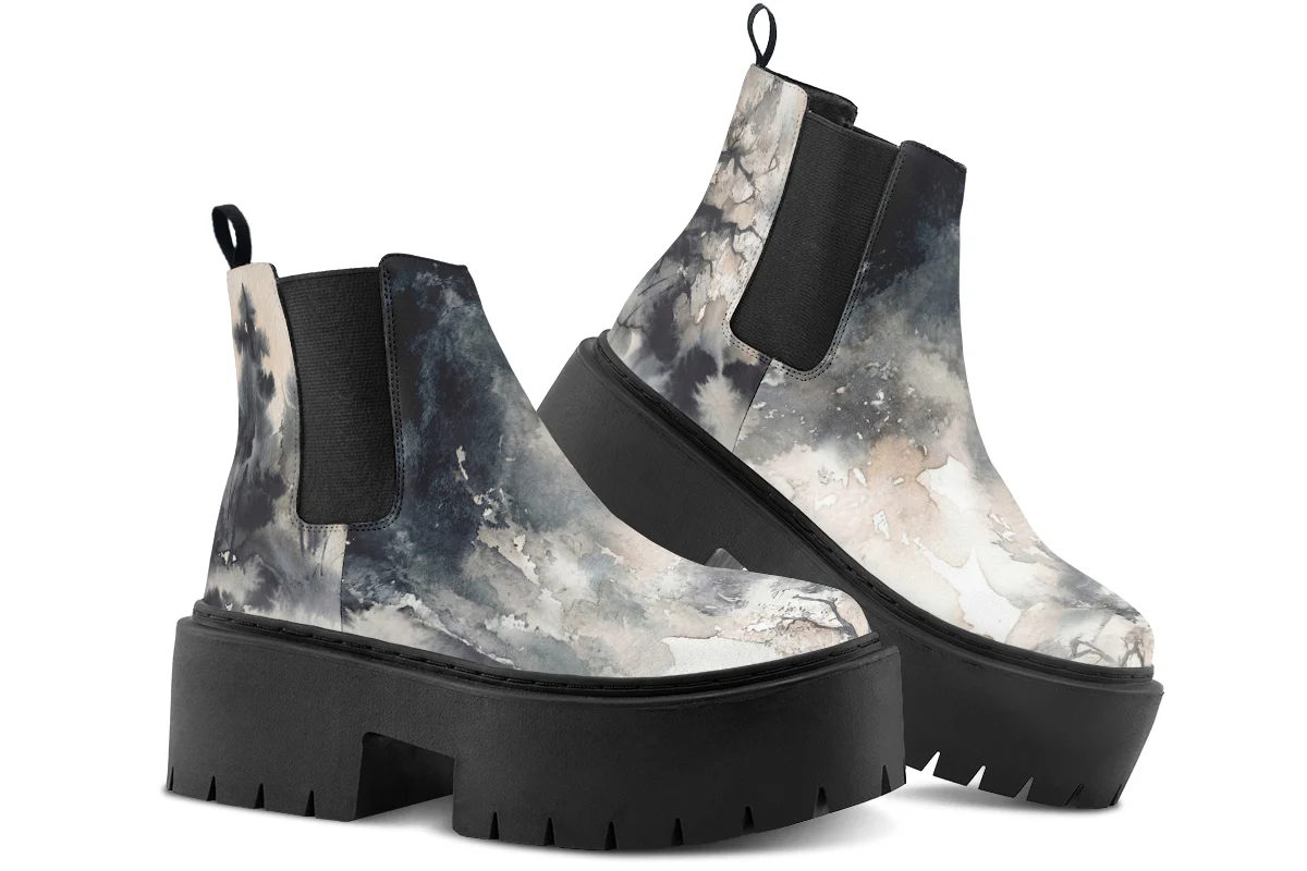 Smoke Platform Chelsea Boots - Image 4