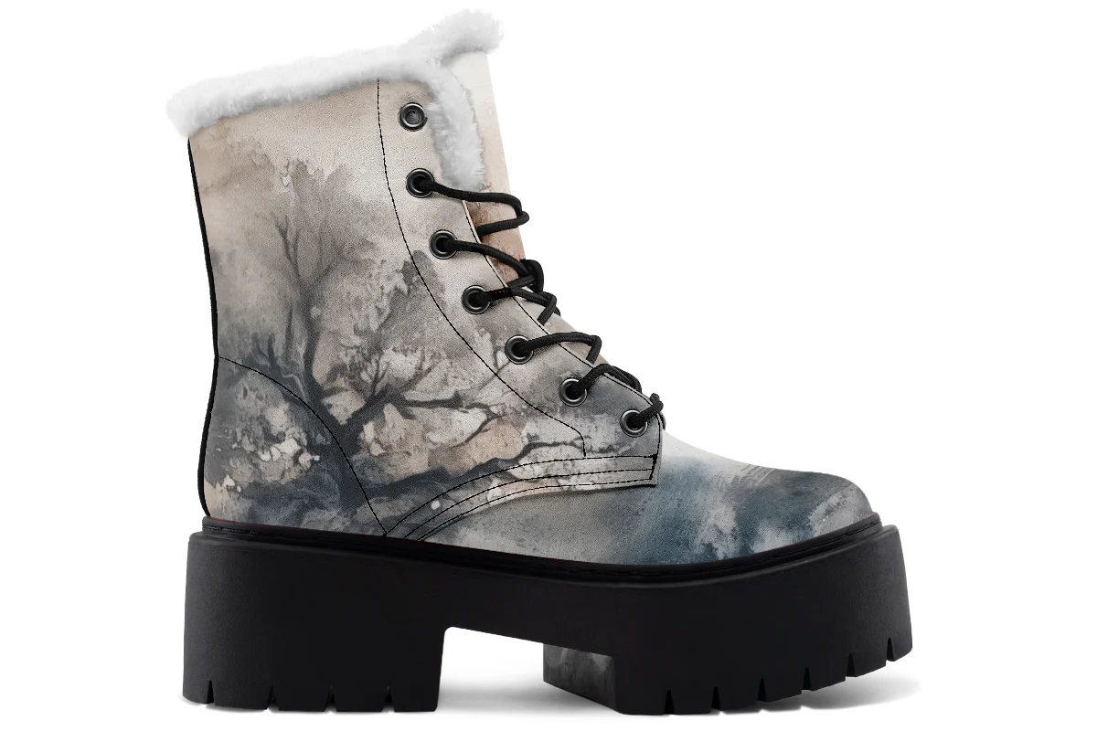 Smoke Platform Winter Boots - Image 3