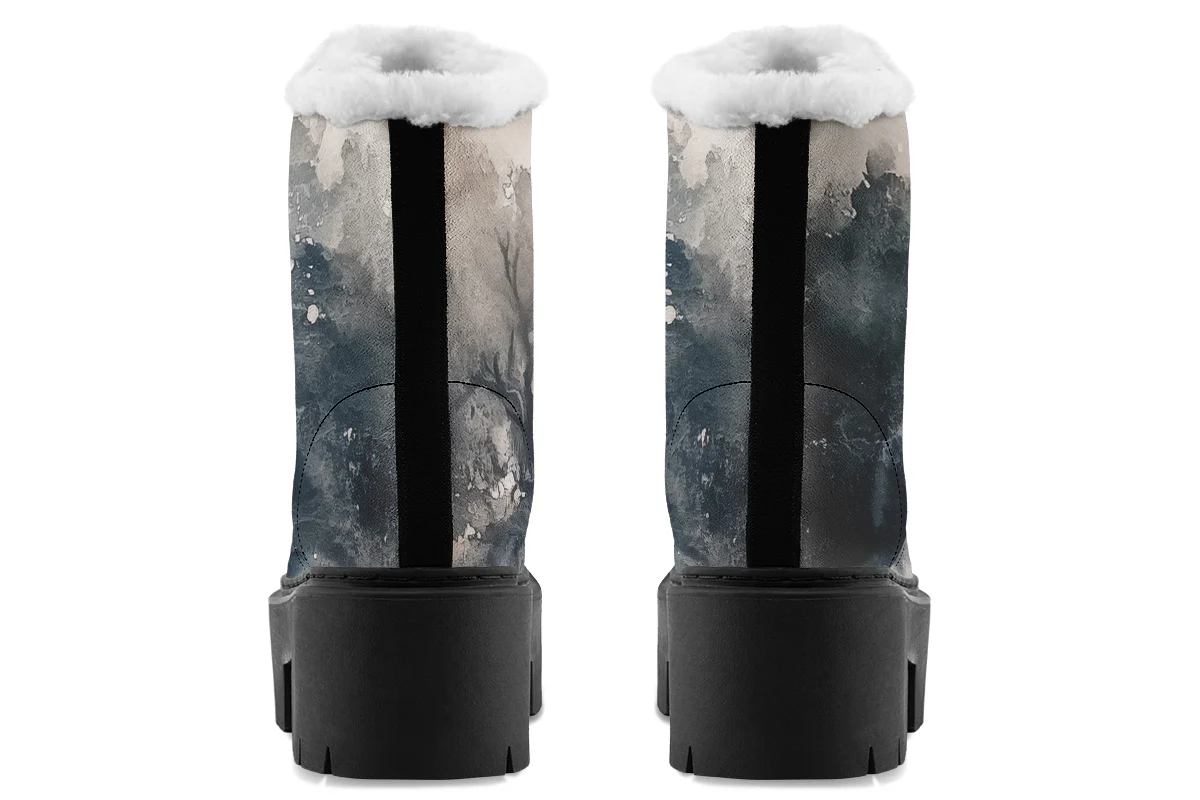 Smoke Platform Winter Boots - Image 6